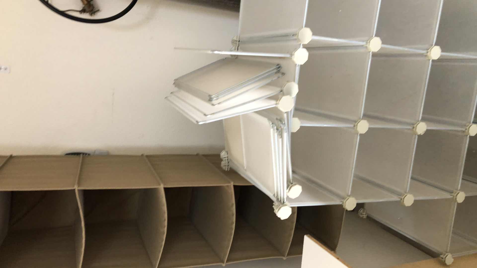 Photo 1 of SHOE HANGER, RACK AND SHELVES