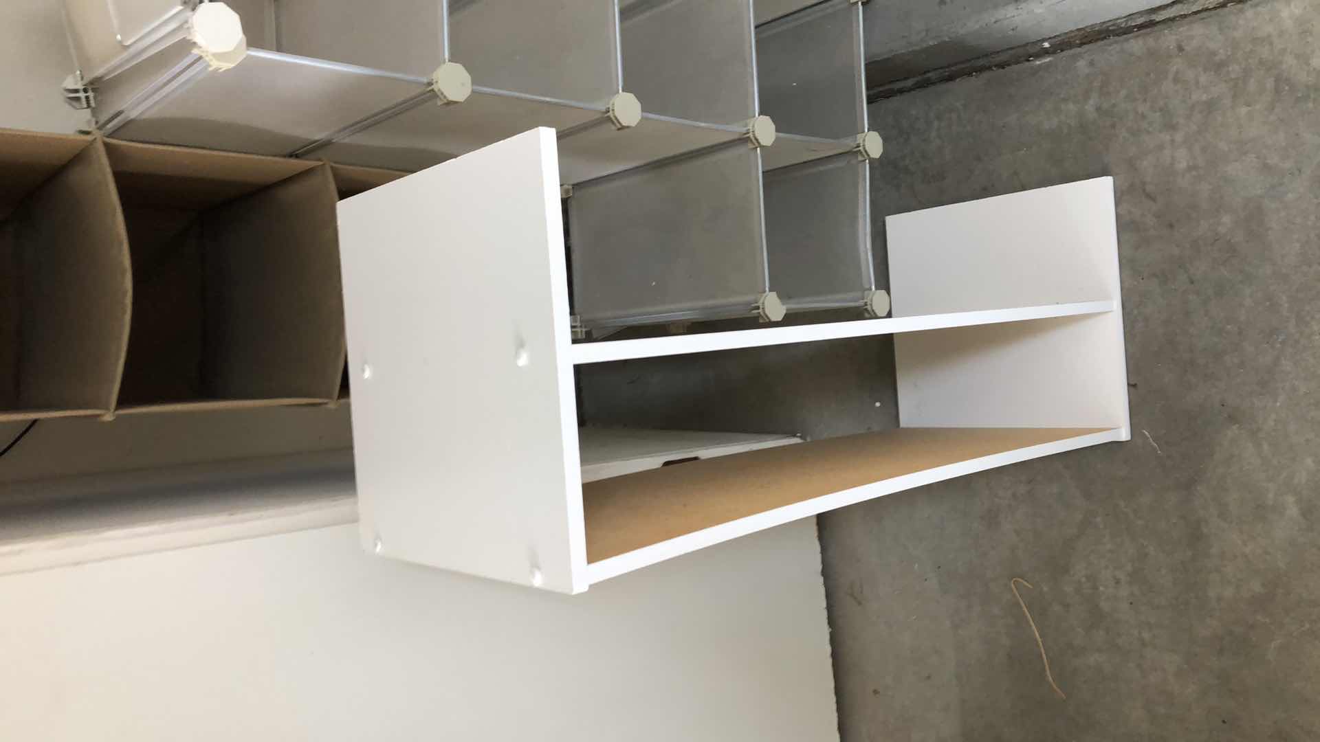 Photo 1 of SHOE HANGER, RACK AND SHELVES