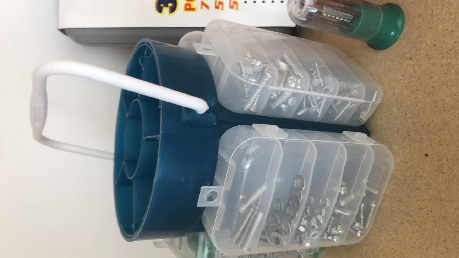 Photo 1 of DRILL BITS, MINI SCREWDRIVERS, AND HOME HARDWARE KIT