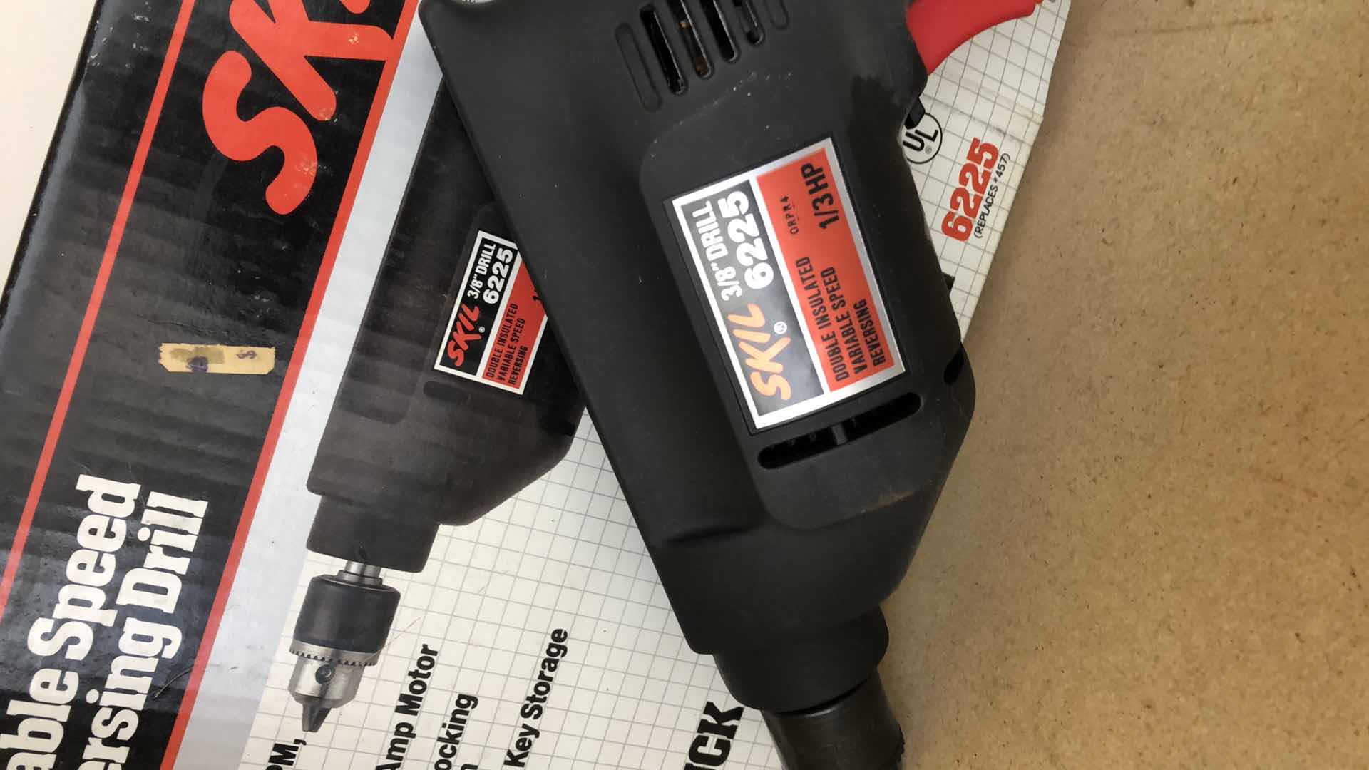 Photo 1 of SKIL VARIABEL SPEED REVERSING DRILL 6225