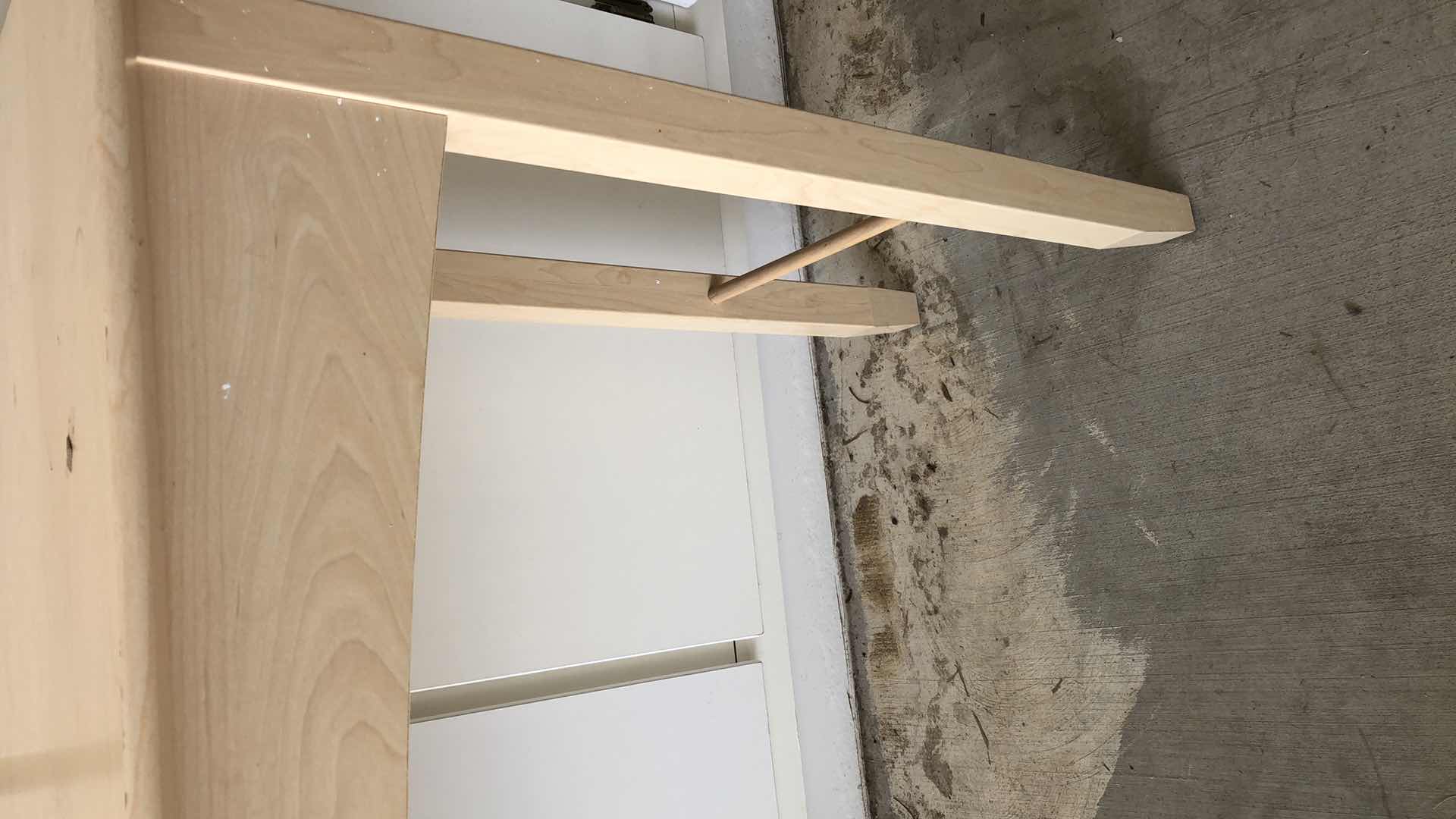 Photo 1 of PINE SOFA TABLE 47” X 15” H 30”