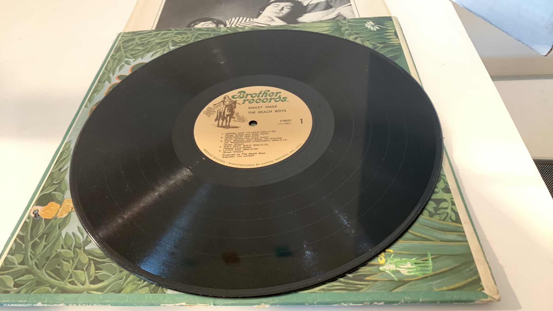 Photo 1 of BEACH BOYS SMILEY SMILE RECORD ALBUM