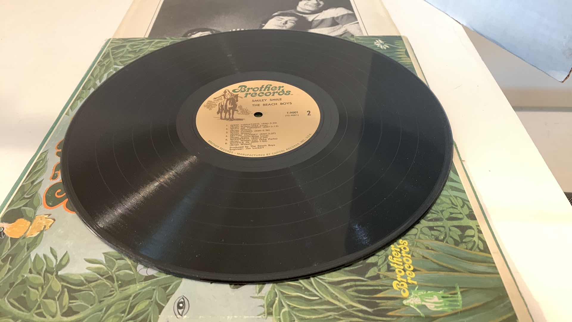 Photo 1 of BEACH BOYS SMILEY SMILE RECORD ALBUM