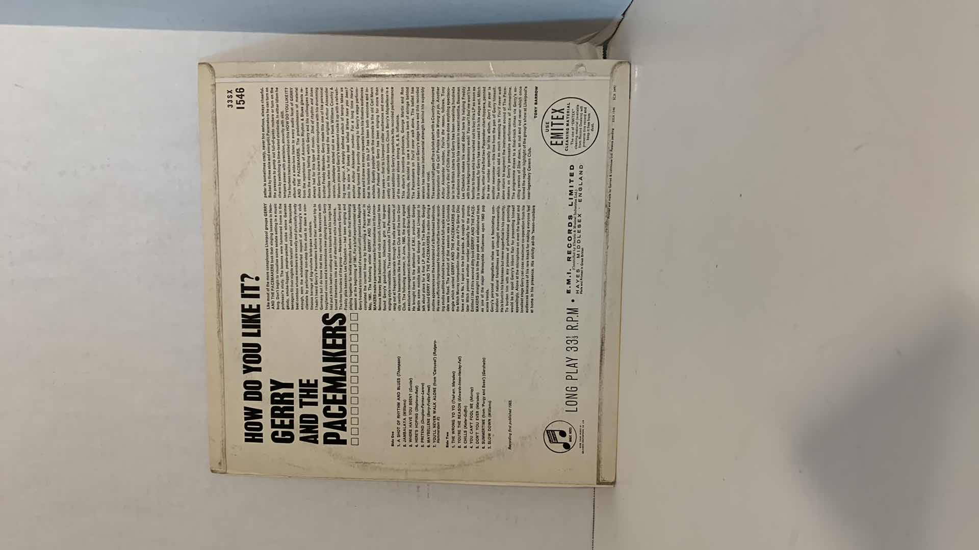 Photo 1 of GERRY AND THE PACEMAKERS “ HOW DO YOU LIKE IT” RECORD ALBUM
