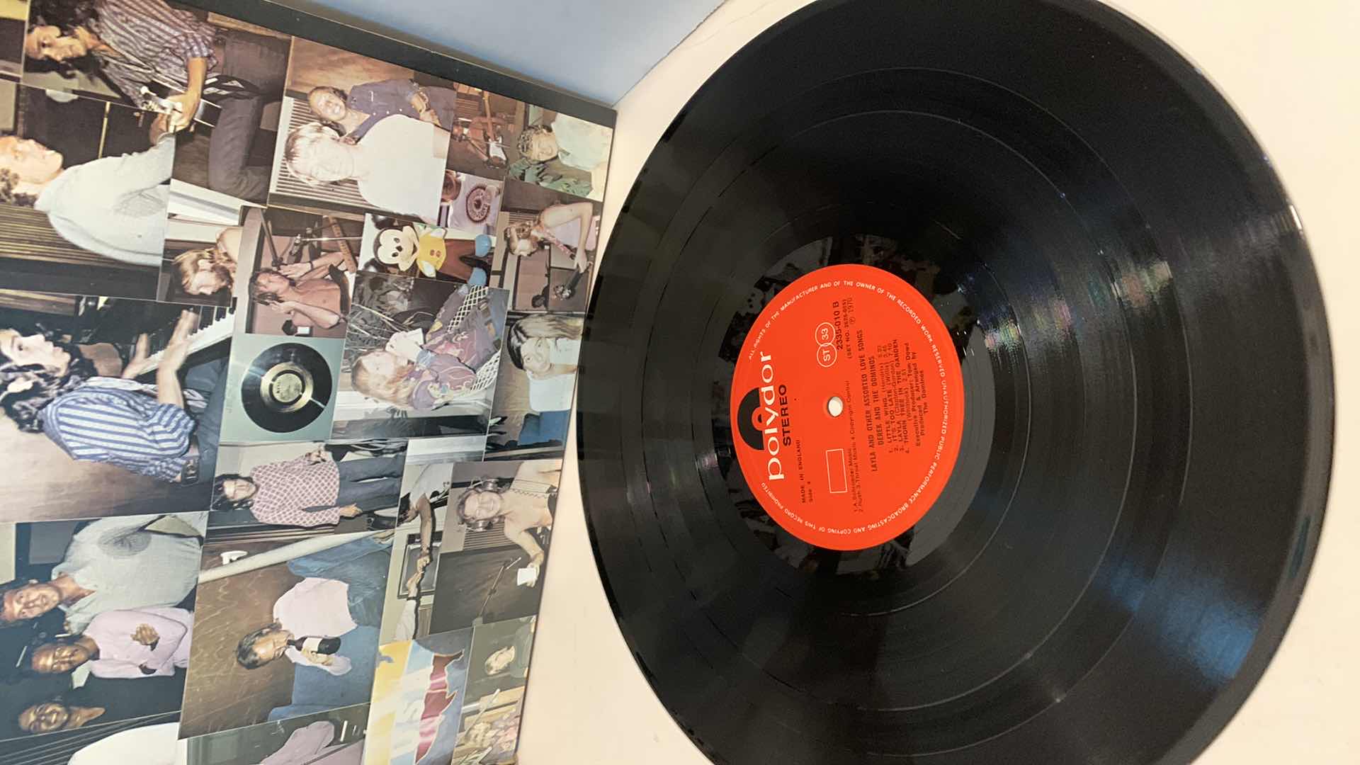 Photo 1 of DEREK AND THE DOMINOS “LAYLA” RECORD ALBUM