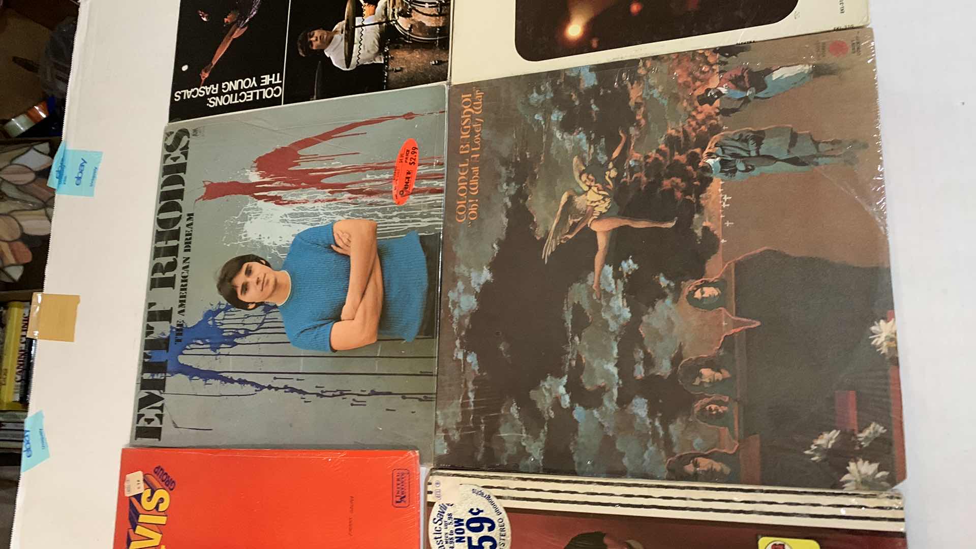 Photo 1 of ASSORTED VINTAGE RECORD ALBUMS VARIOUS ARTISTS