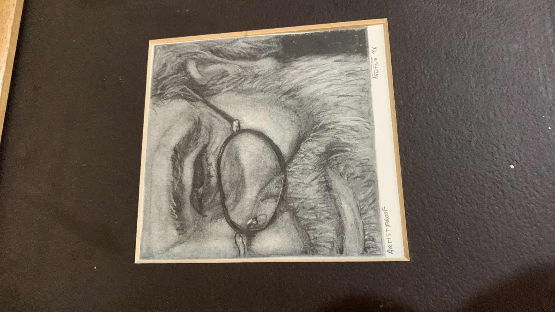 Photo 1 of JERRY GARCIA ARTIST PROOF SIGNED PENCIL DRAWING 9” X 11”