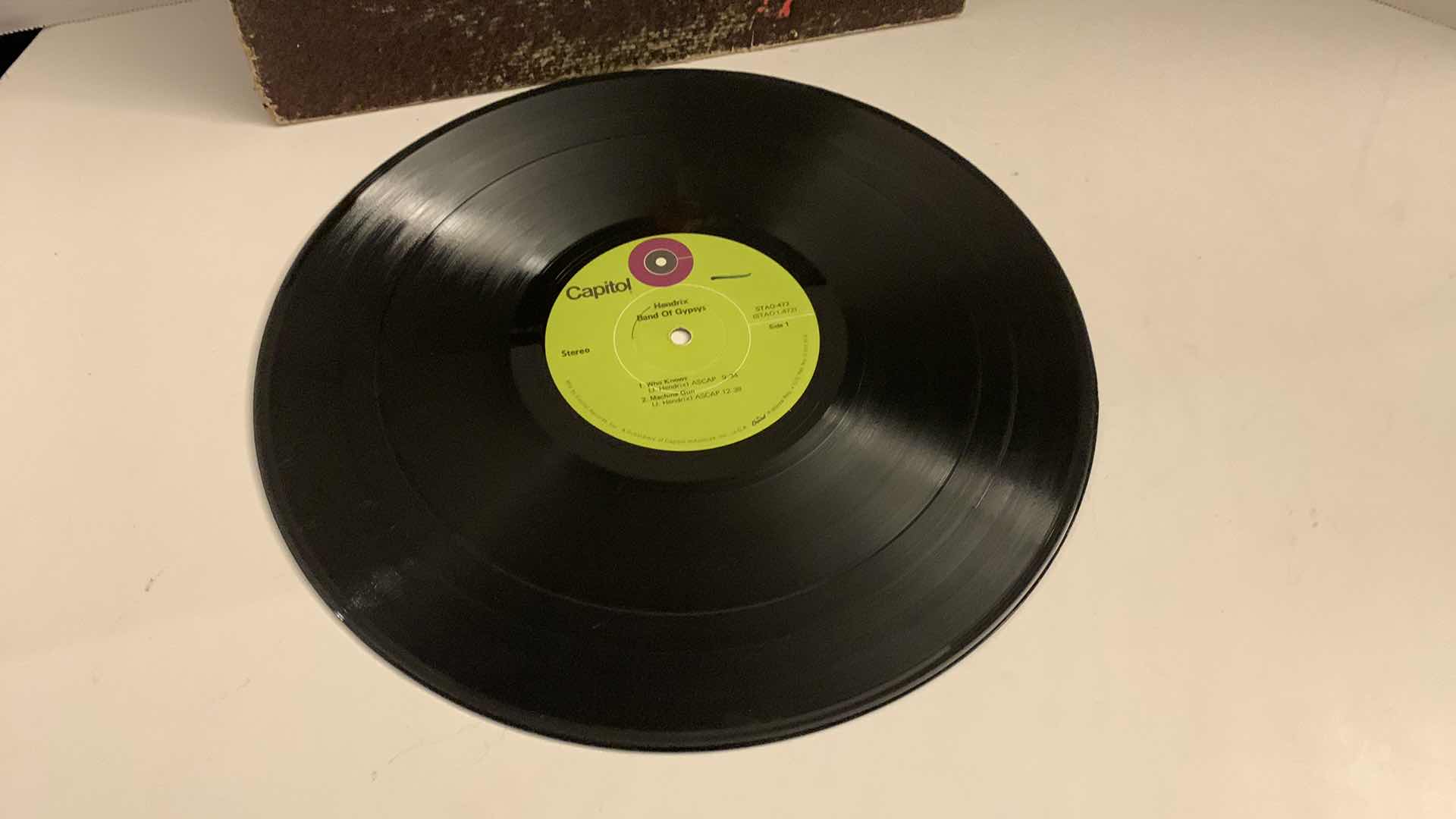 Photo 1 of JIMI HENDRIX “BAND OF GYPSYS” RECORD ALBUM