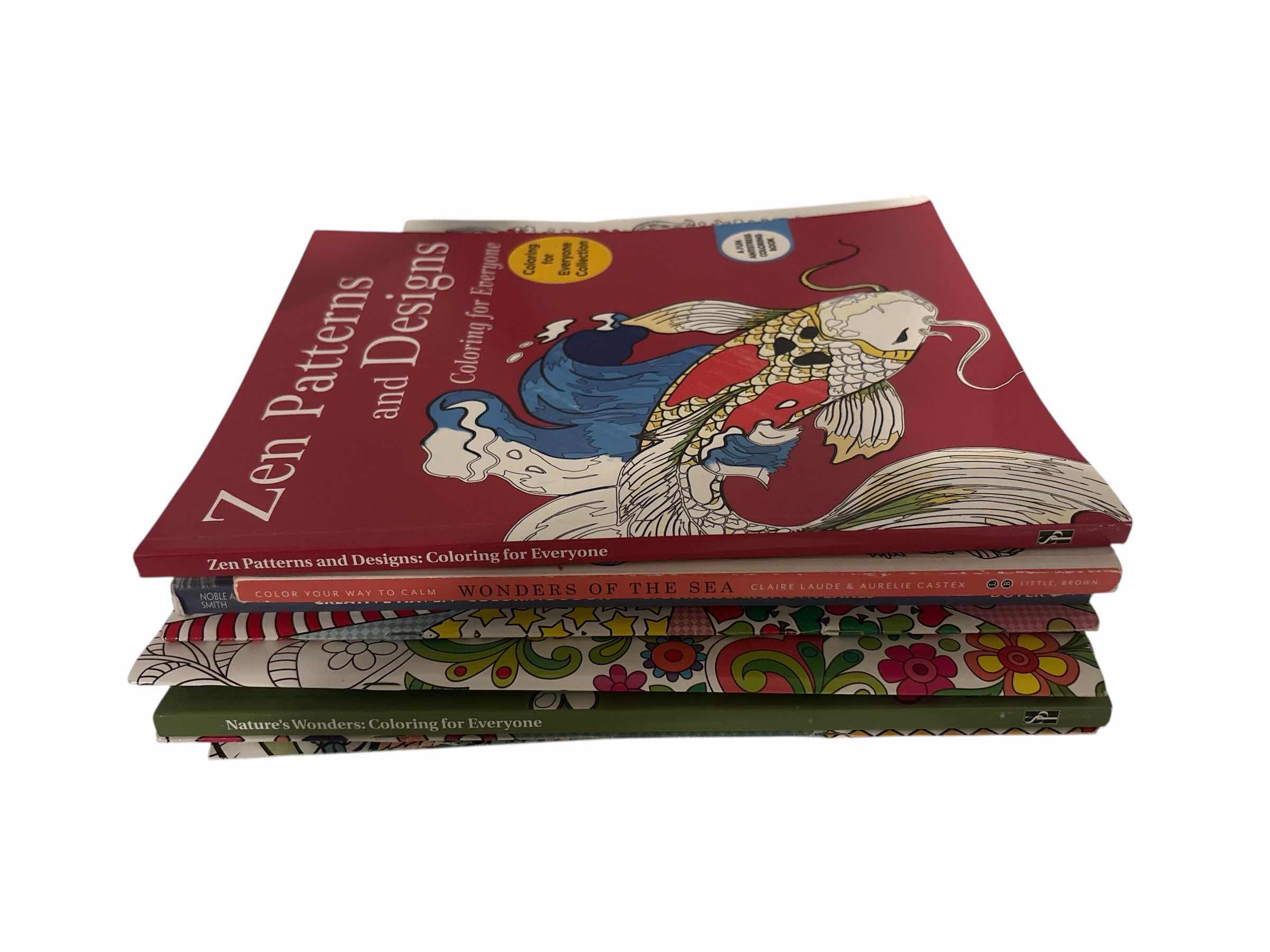 Photo 1 of (10)PCS ADULT COLORING BOOKS