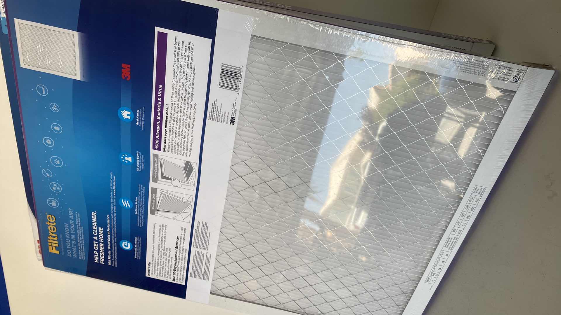 Photo 1 of 2 PC AIR FILTER 20x25x1