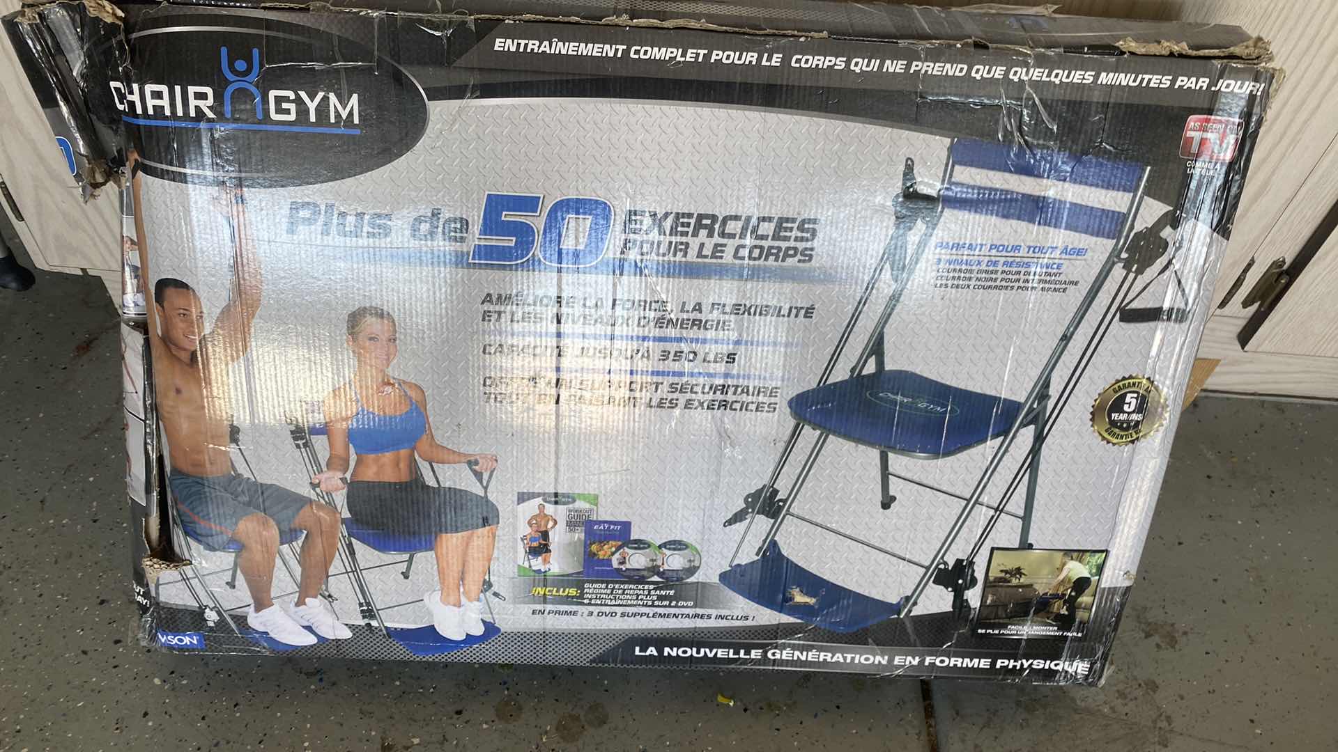 Photo 1 of CHAIR GYM TOTAL BODY WORKOUT OVER 50 DIFFERENT EXERCISES