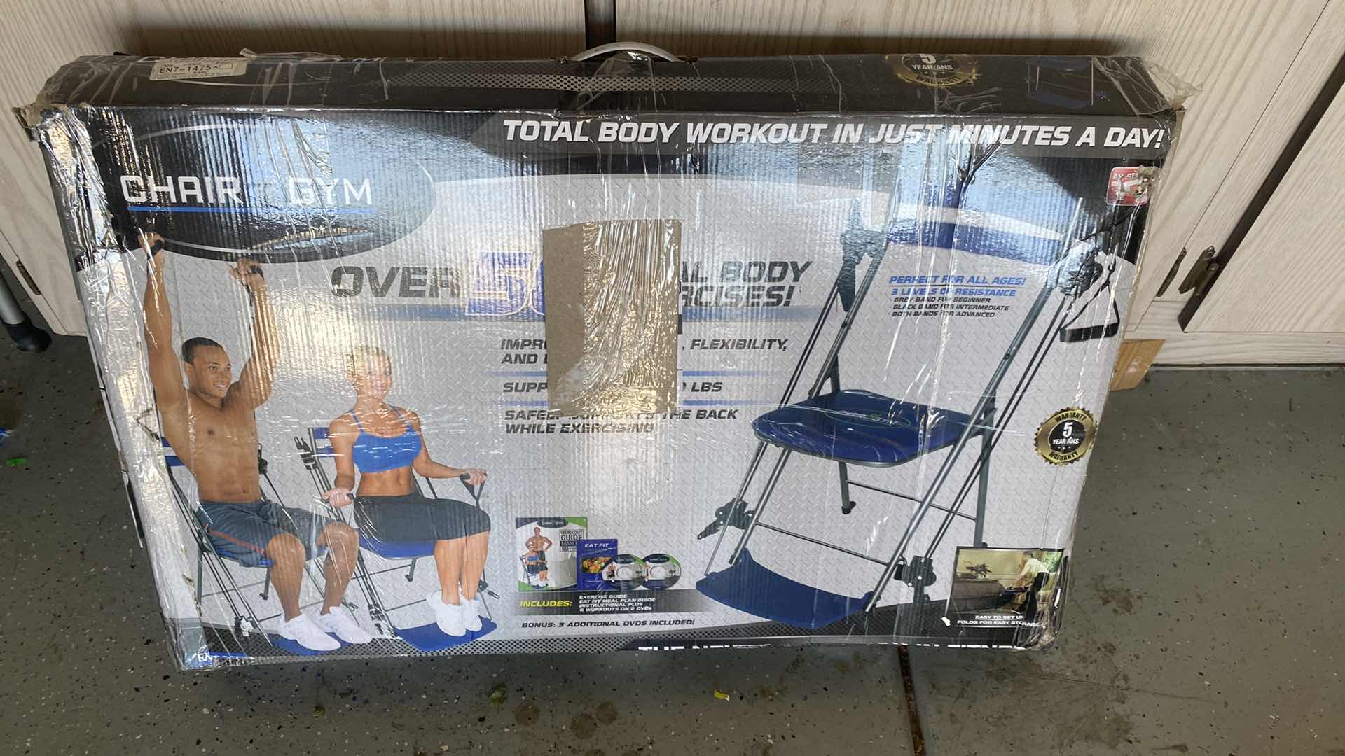 Photo 1 of CHAIR GYM TOTAL BODY WORKOUT OVER 50 DIFFERENT EXERCISES