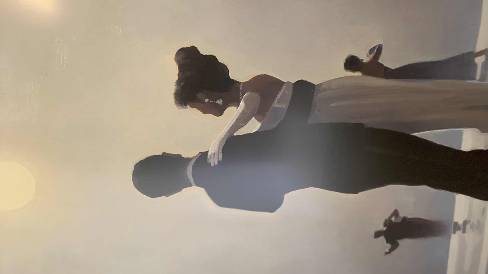 Photo 1 of JACK VETTRIANO “DANCE ME TO THE END OF LOVE” FRAMED PRINT 27” X 37”