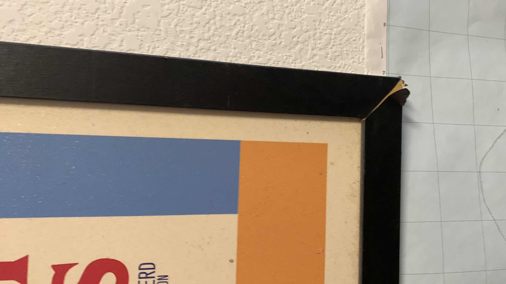 Photo 1 of VINTAGE AUDREY HEPBURN “BREAKFAST AT TIFFANY’S” FRAMED MOVIE PRINT 26” X 38”