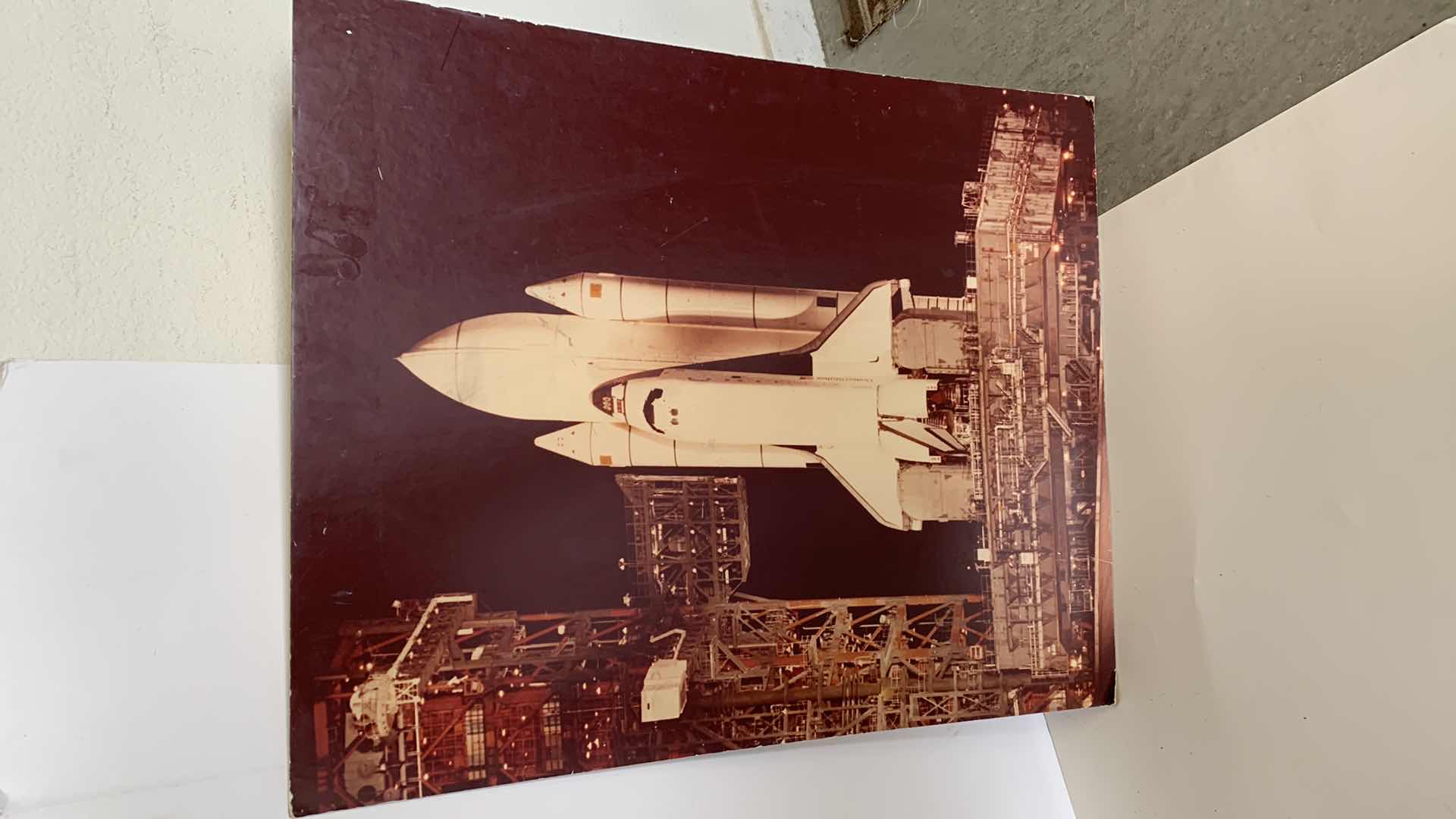 Photo 2 of NASA CHALLENGER SHUTTLE PRINTS AND SPACE STATION LARGEST IS 24” X 30”