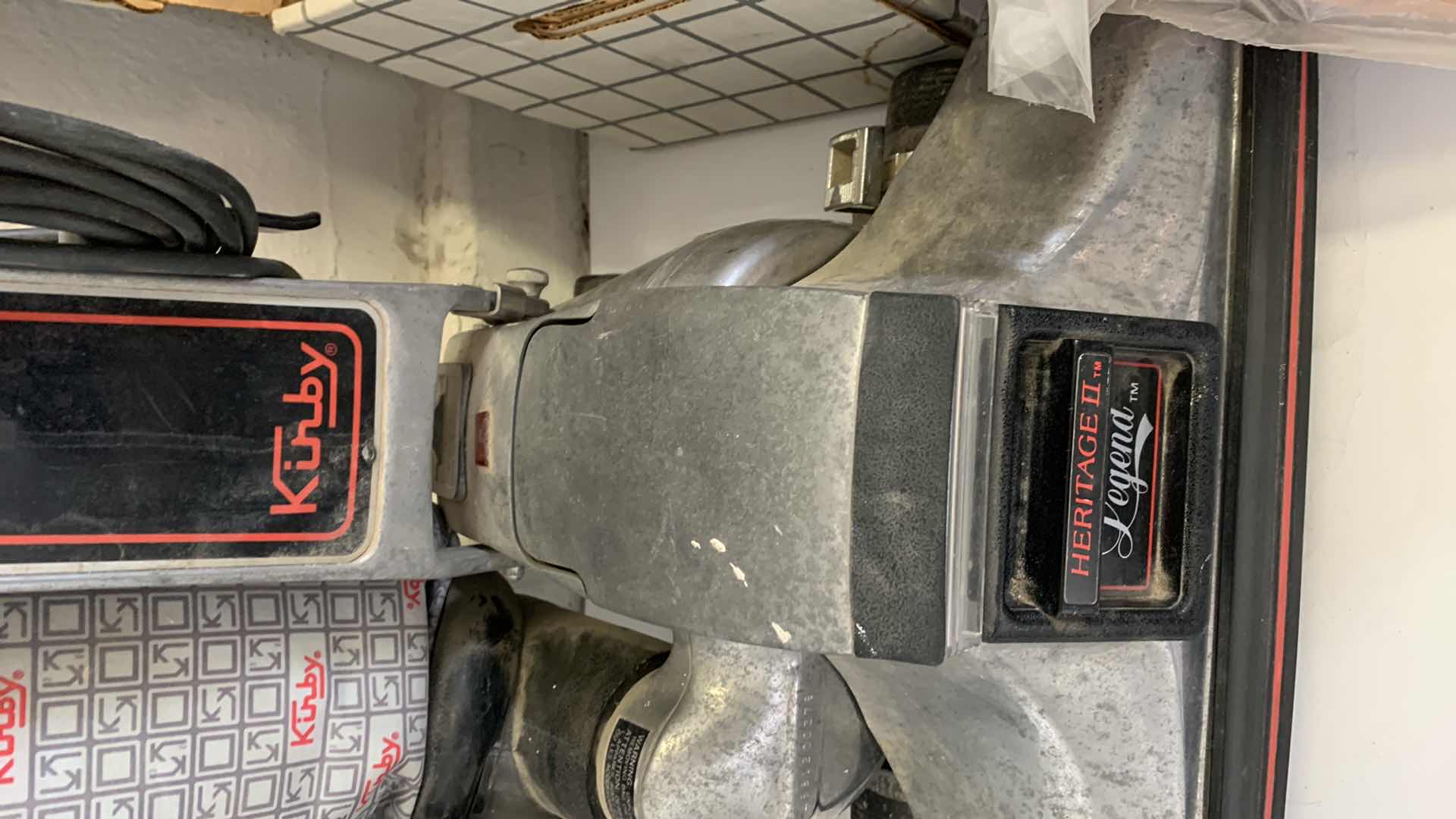 Photo 1 of VINTAGE KIRBY HERITAGE 2 LEGEND VACUUM CLEANER AND SHAMPOO KIT