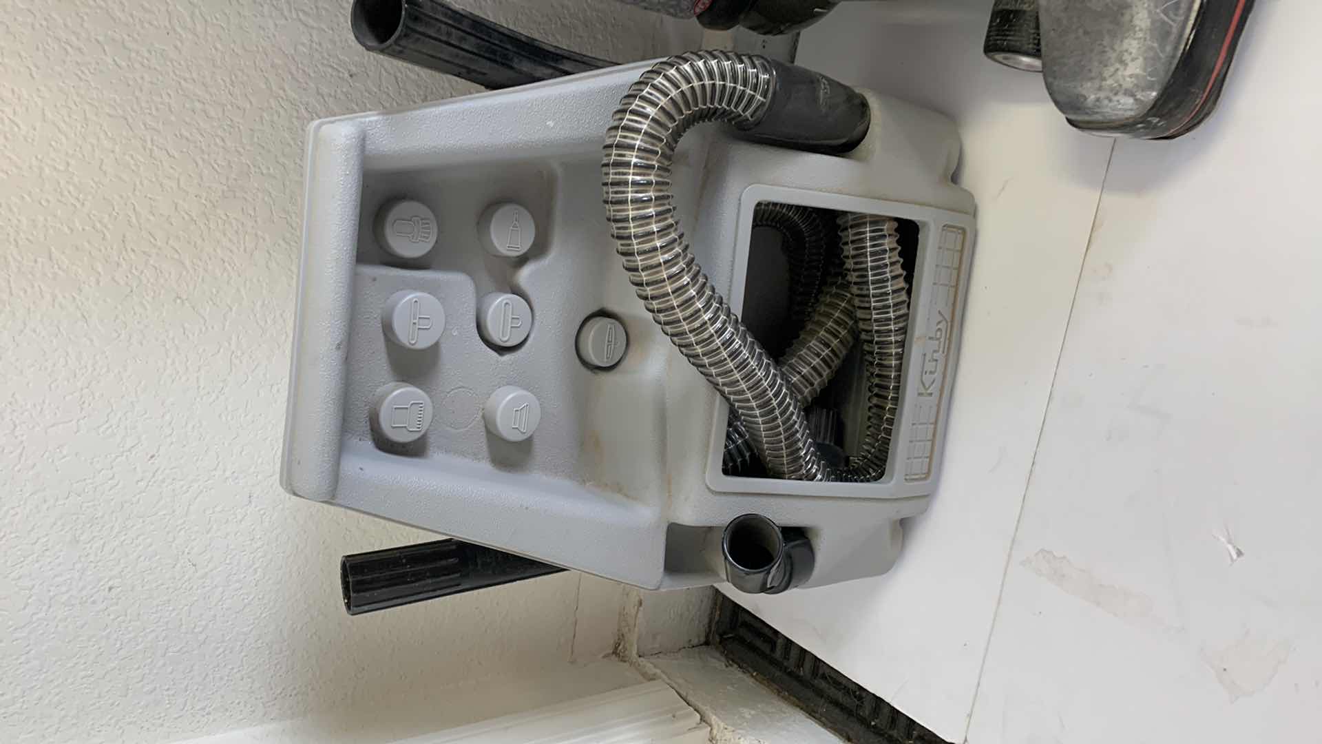 Photo 1 of VINTAGE KIRBY HERITAGE 2 LEGEND VACUUM CLEANER AND SHAMPOO KIT