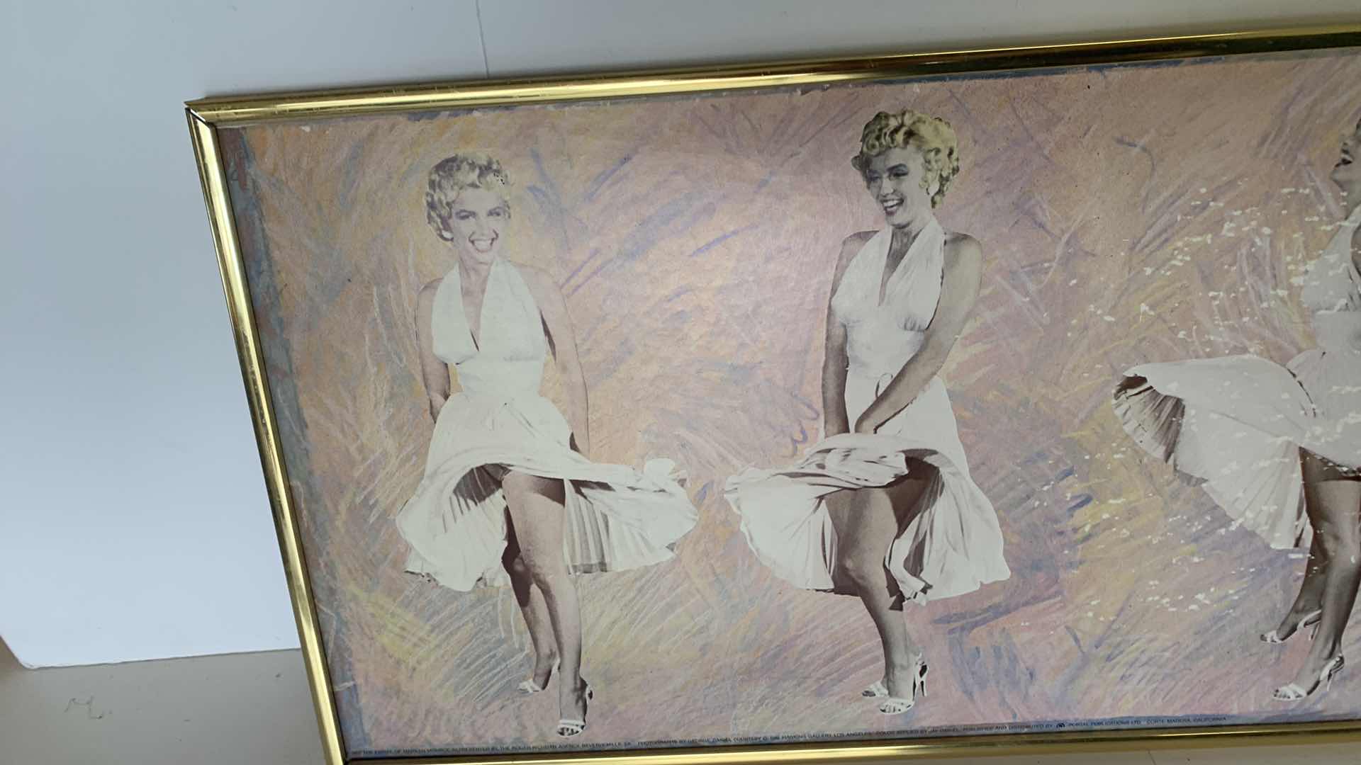 Photo 1 of MARILYN MONROE PRINT 36” X 13”