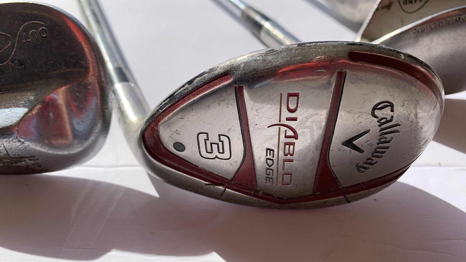 Photo 2 of ASSORTED GOLF CLUBS: CALLAWAY AND TAYLOR MADE