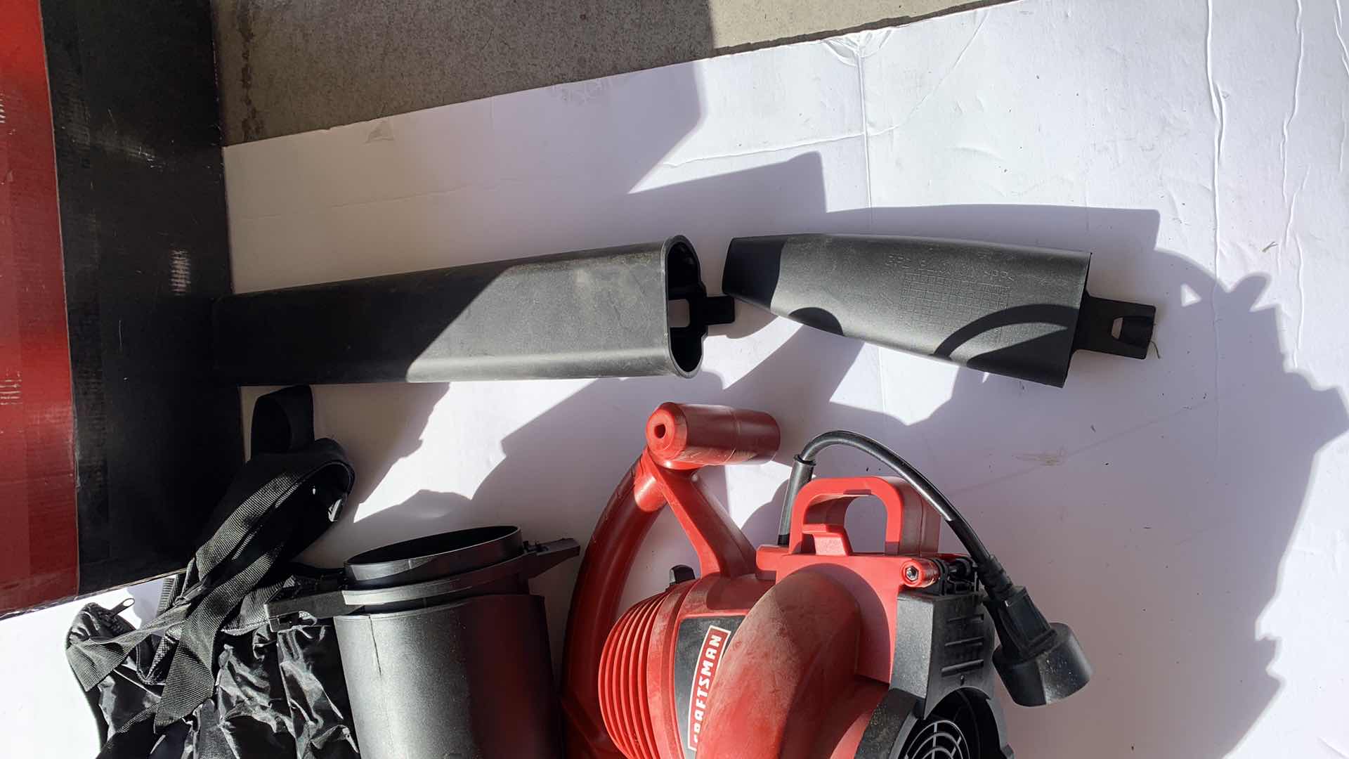 Photo 1 of CRAFTSMAN ELECTRIC TWO-SPEED BLOWER/VAC 12 AMP