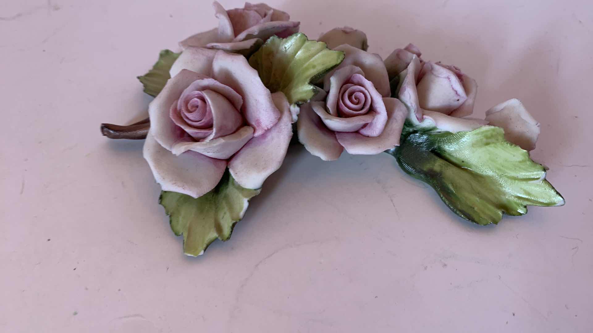 Photo 1 of CAPGDOMONTE FULLIN MOLLICA ROSE SPRAY 5” LONG