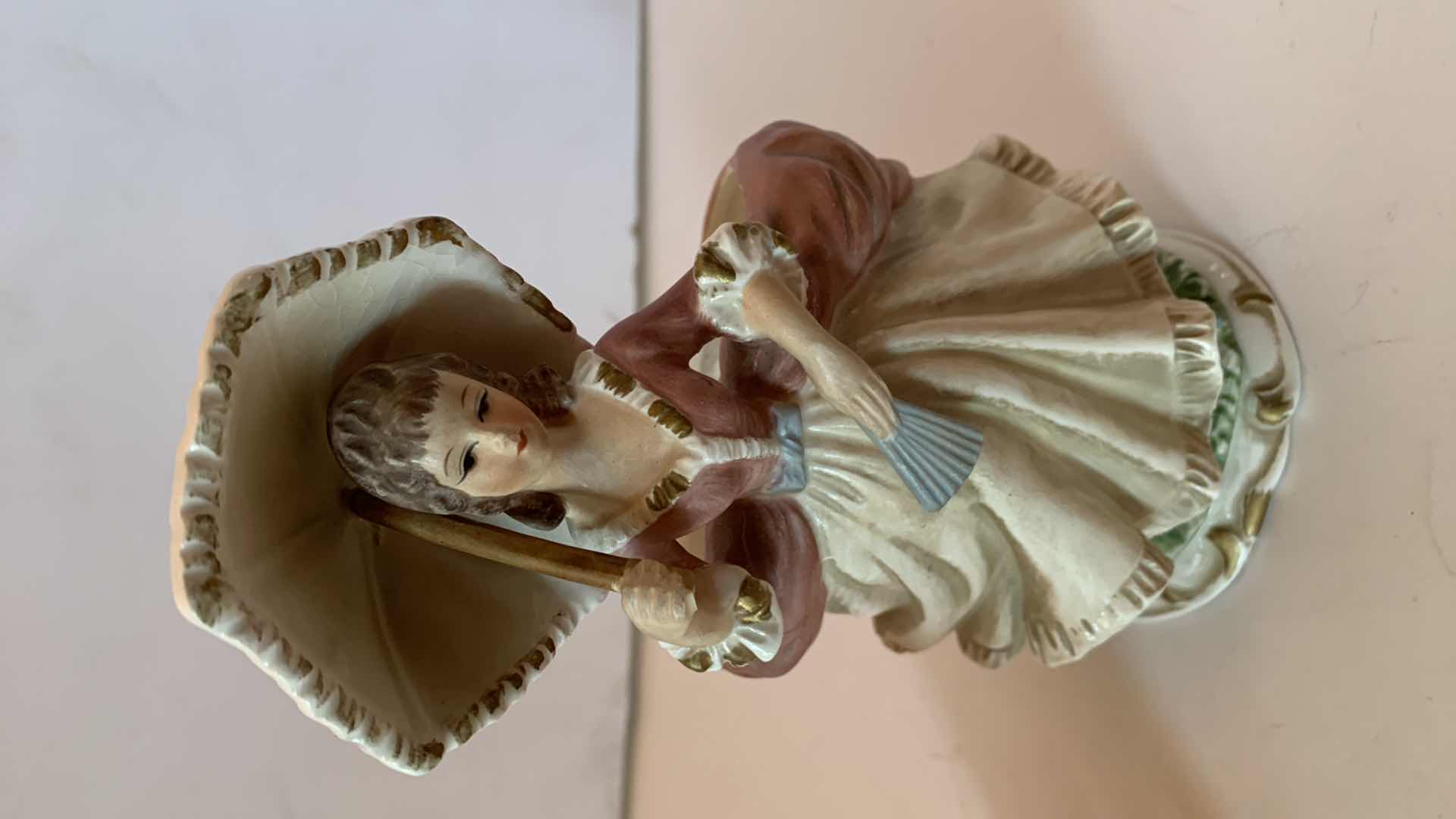 Photo 1 of LEFTON COLETTE FIGURE AND ALASKAN BEAR CANDLE