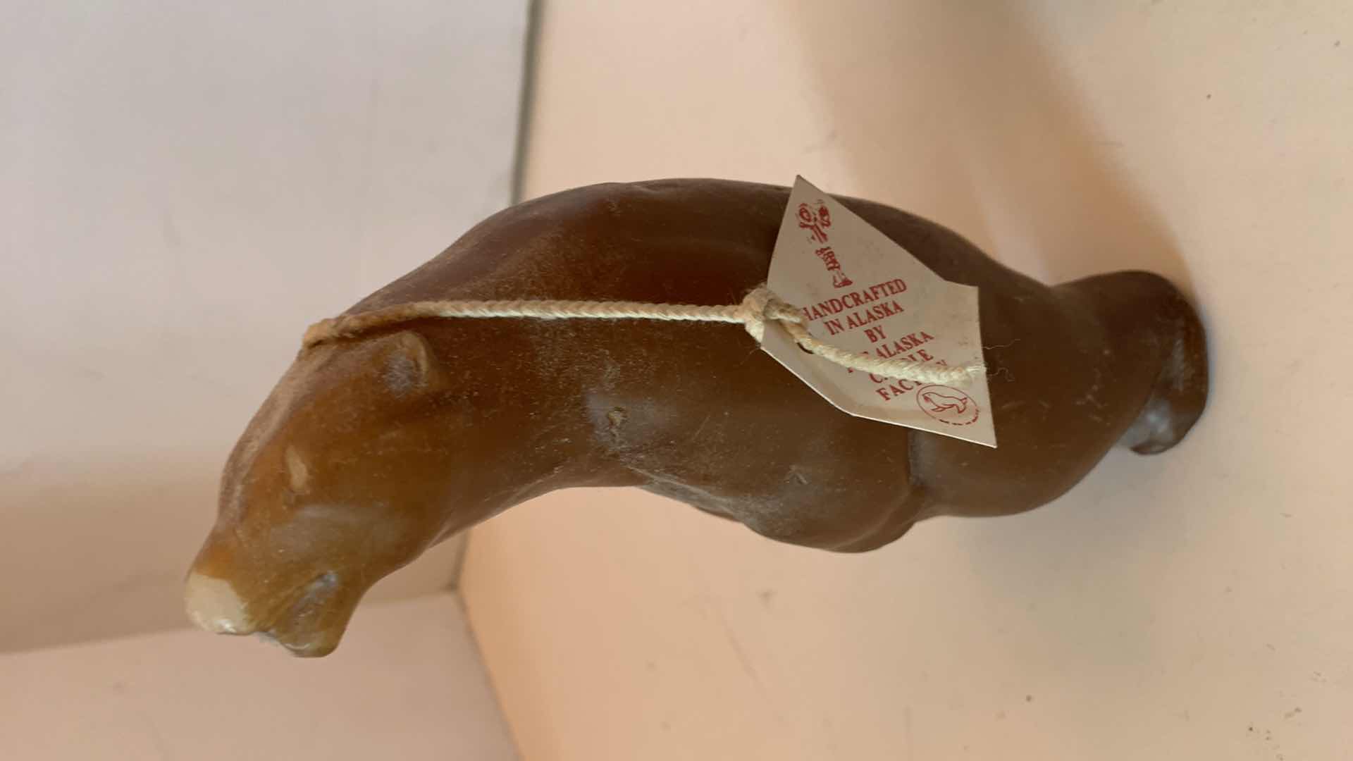 Photo 1 of LEFTON COLETTE FIGURE AND ALASKAN BEAR CANDLE