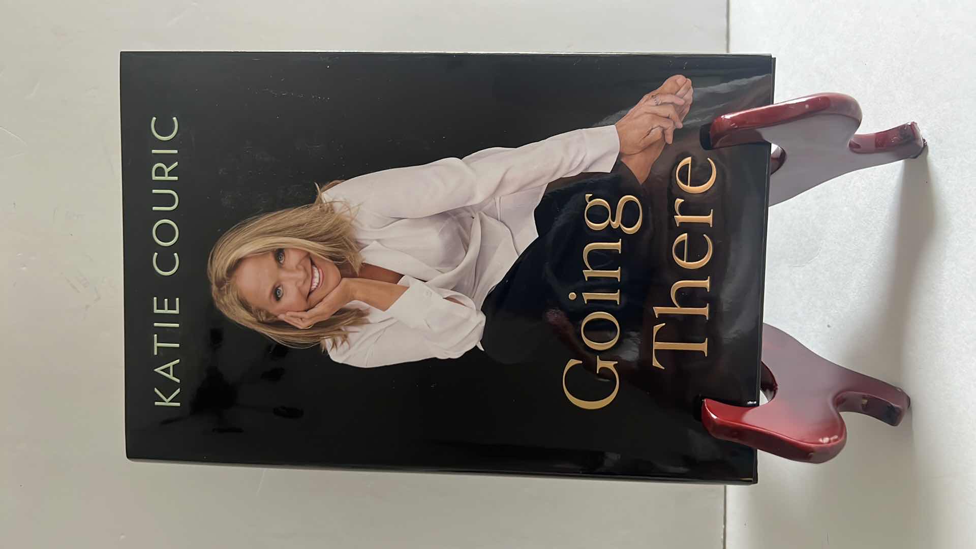 Photo 1 of KATIE COURIC “GOING THERE” SIGNED HARDBACK BOOK