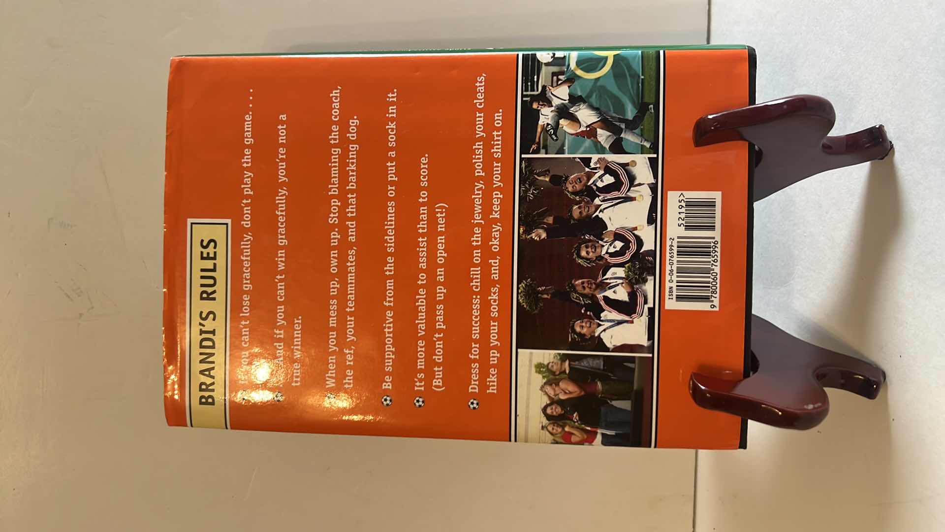 Photo 1 of BRANDI CHASTAIN “IT’S NOT THE BRA” SIGNED AUTOGRAPH HARDBACK BOOK