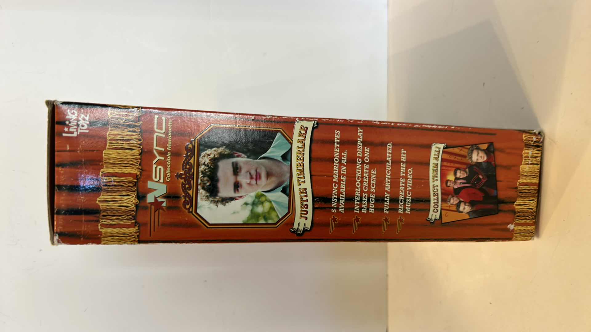 View 2 of COLLECTIBLE *NSYNC COLLECTIBLE JUSTIN TIMBERLAKE MARIONETTE IN BOX