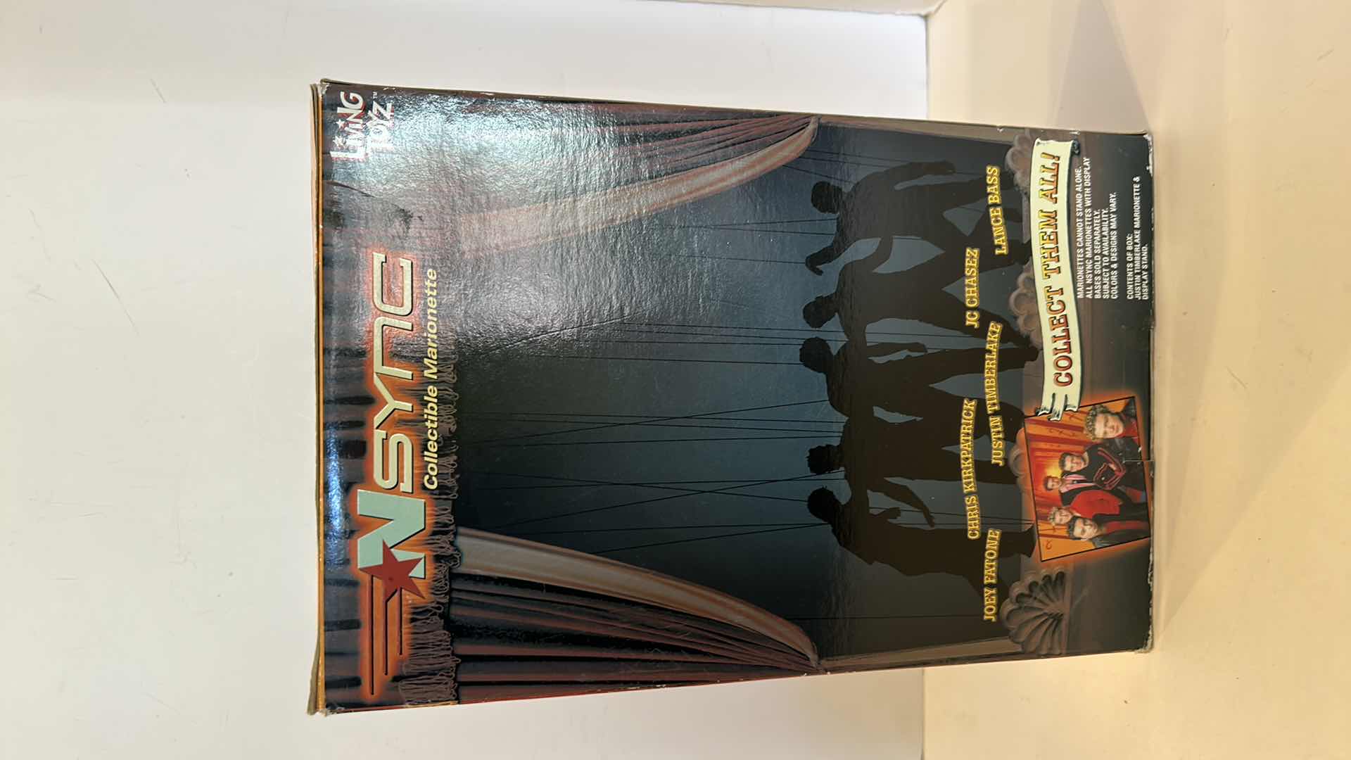 View 3 of COLLECTIBLE *NSYNC COLLECTIBLE JUSTIN TIMBERLAKE MARIONETTE IN BOX