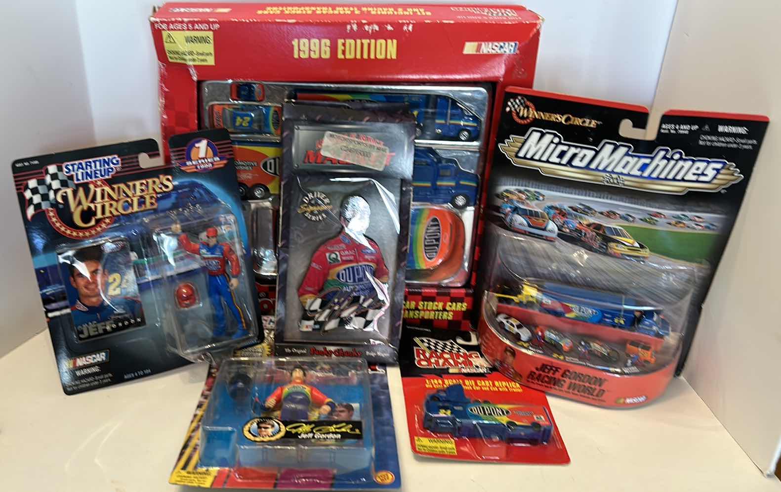Photo 1 of TOYS - JEFF GORDON RACING ASSORTMENT COLLECTIBLES