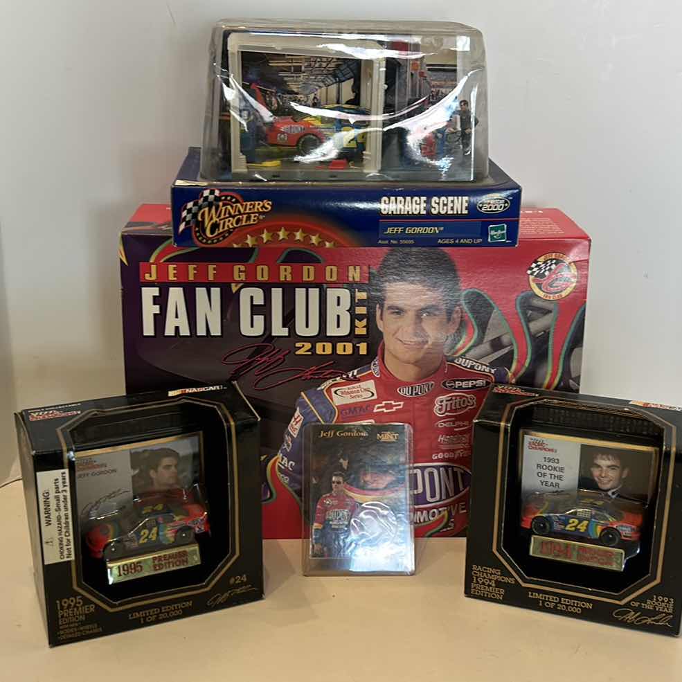 Photo 1 of TOYS - JEFF GORDON RACING ASSORTMENT COLLECTIBLES