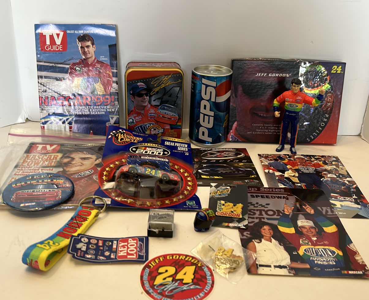 Photo 1 of JEFF GORDON COLLECTIBLE MEMORABILIA