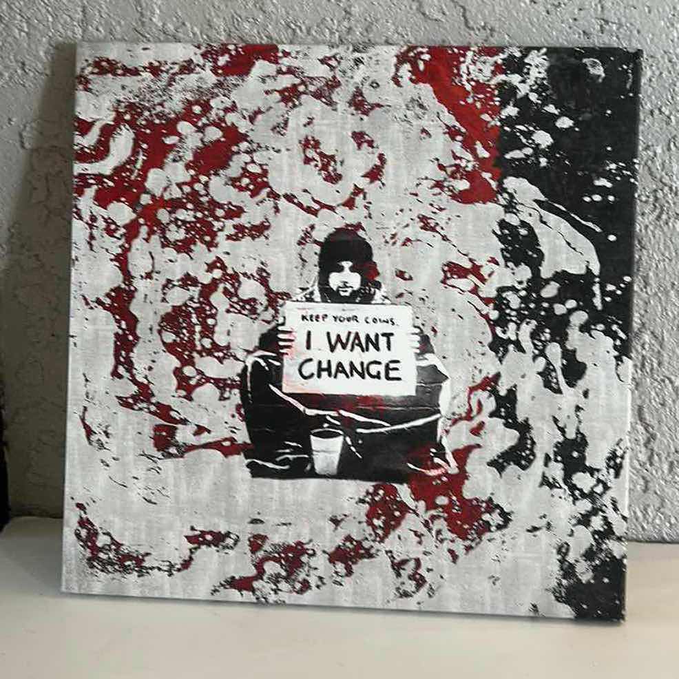 Photo 3 of 2 STRETCH CANVAS ARTWORK 18” x 18” & 19” x 10”