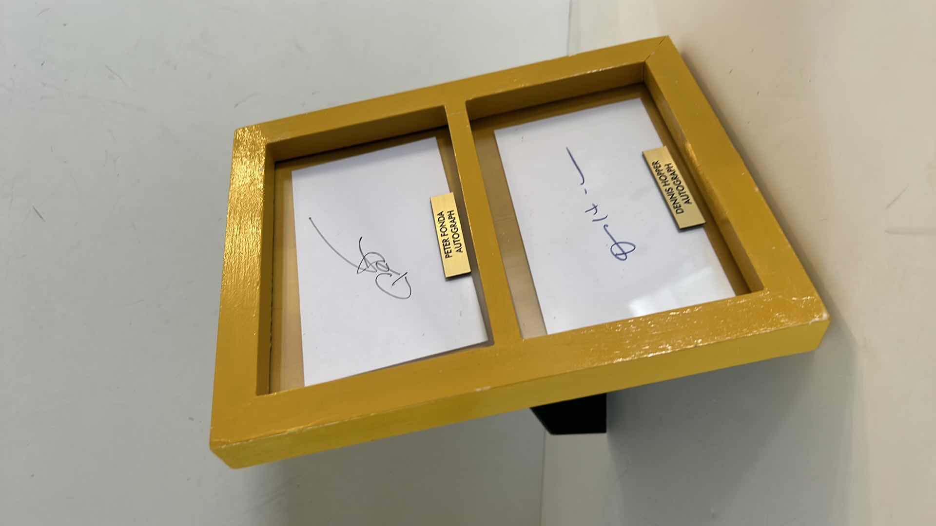 Photo 4 of CELEBRITY AUTOGRAPHS “PETER FONDA” AND “DENNIS” 
7” x 9”