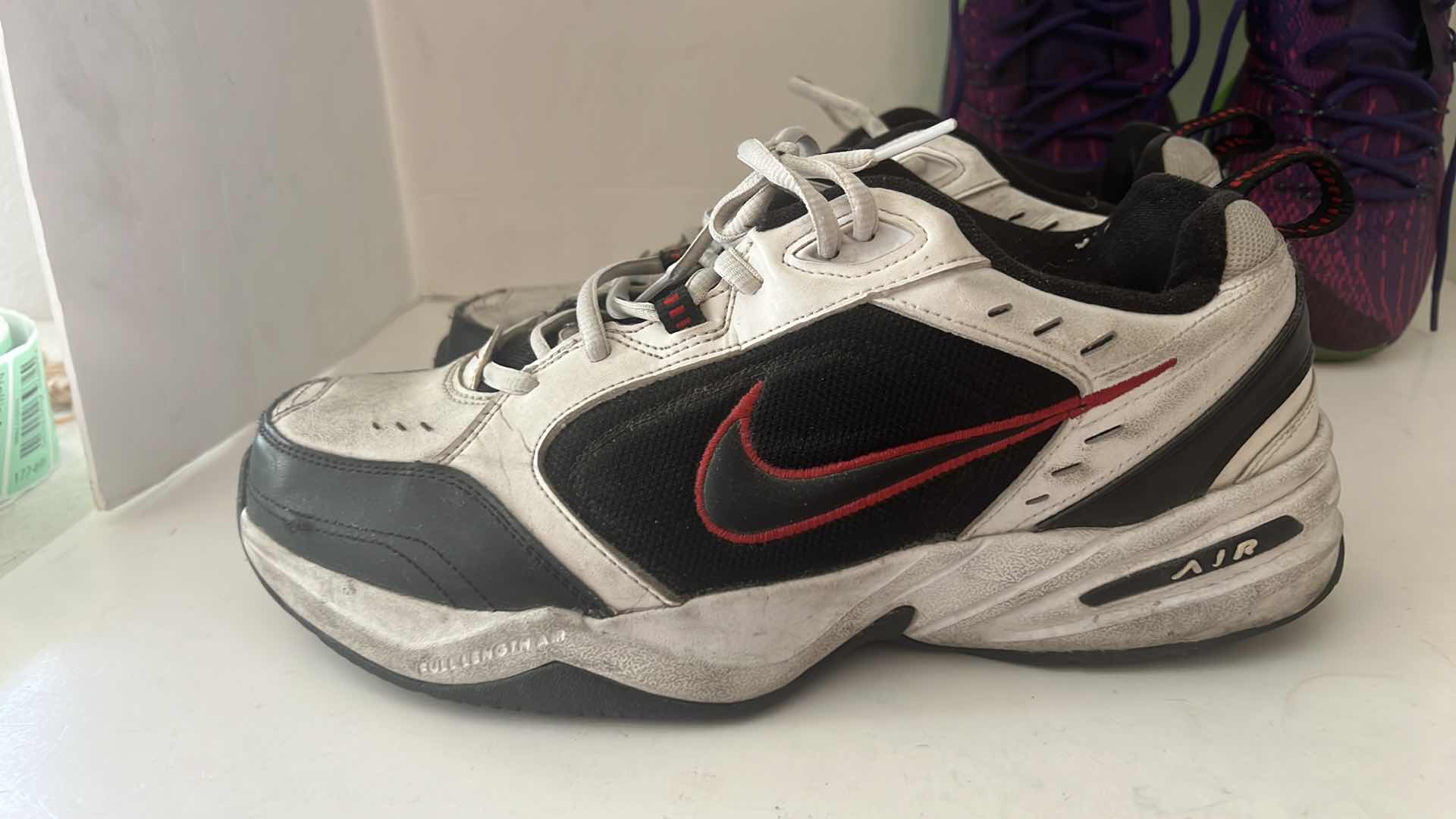 Photo 1 of 2 PAIRS - NIKE MEN’S ATHLETIC SHOES (SIZE 12)