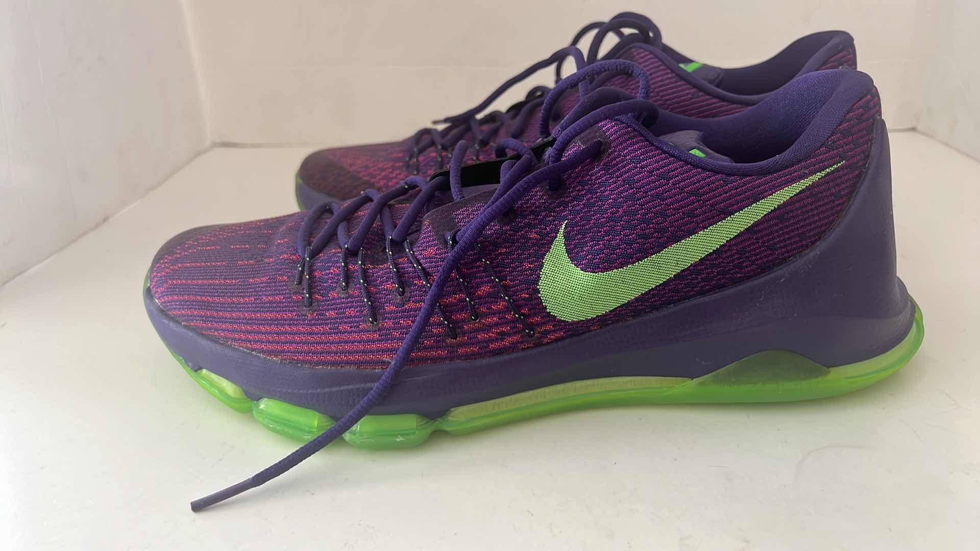 Photo 1 of 2 PAIRS - NIKE MEN’S ATHLETIC SHOES (SIZE 12)