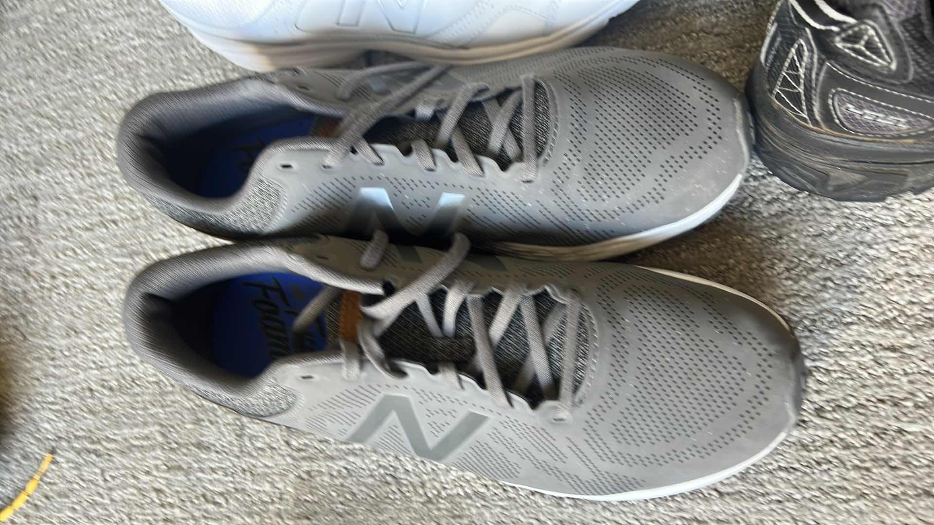 Photo 1 of 3 PAIRS-MEN’S SIZE 12 NEW BALANCE SHOES