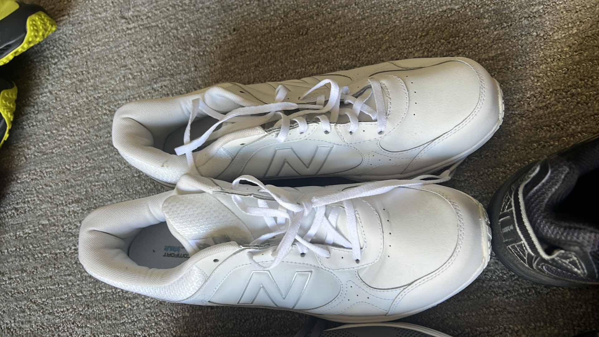 Photo 1 of 3 PAIRS-MEN’S SIZE 12 NEW BALANCE SHOES