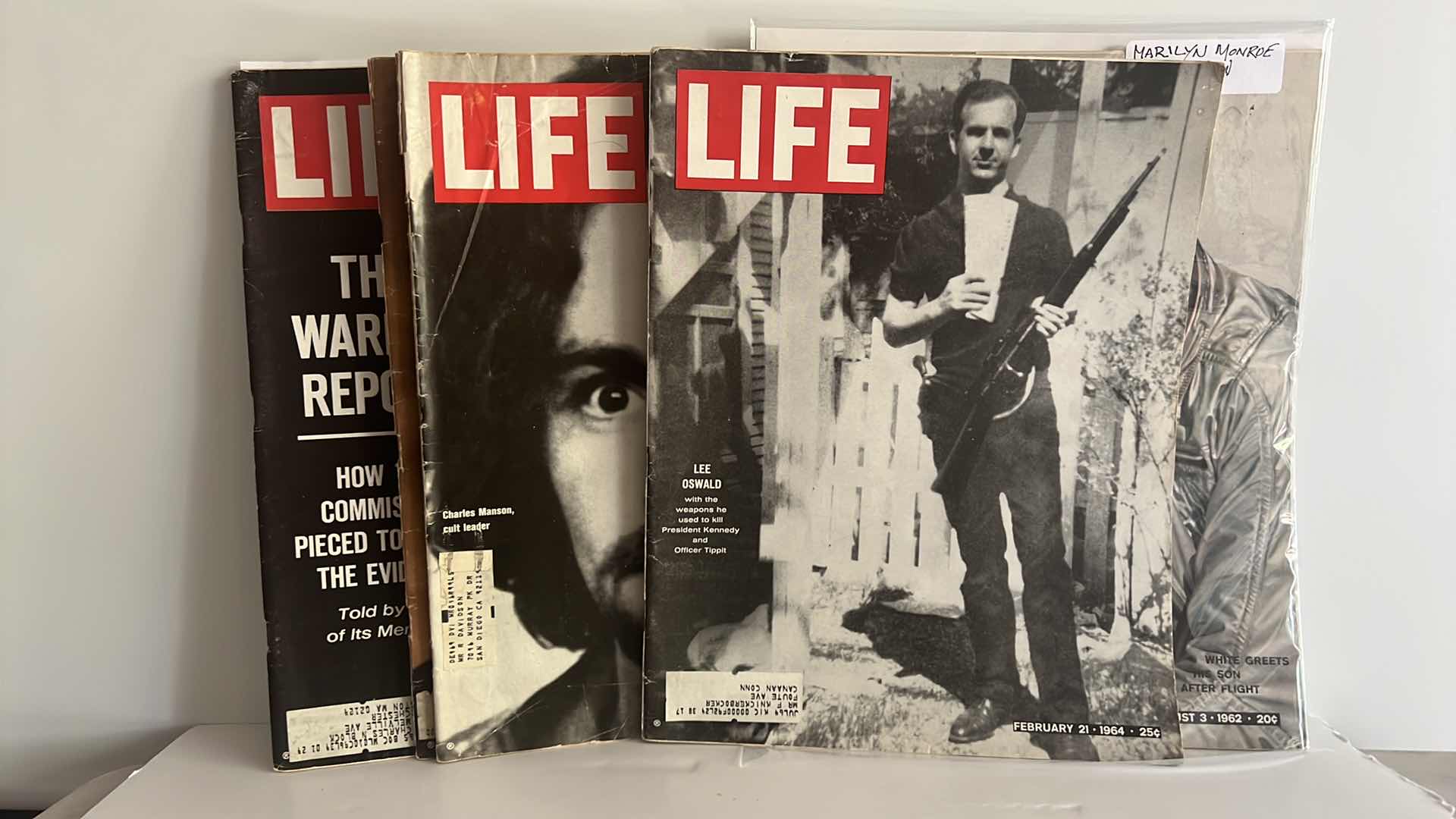 Photo 1 of 5-COLLECTIBLE VINTAGE 1960’S LIFE MAGAZINES