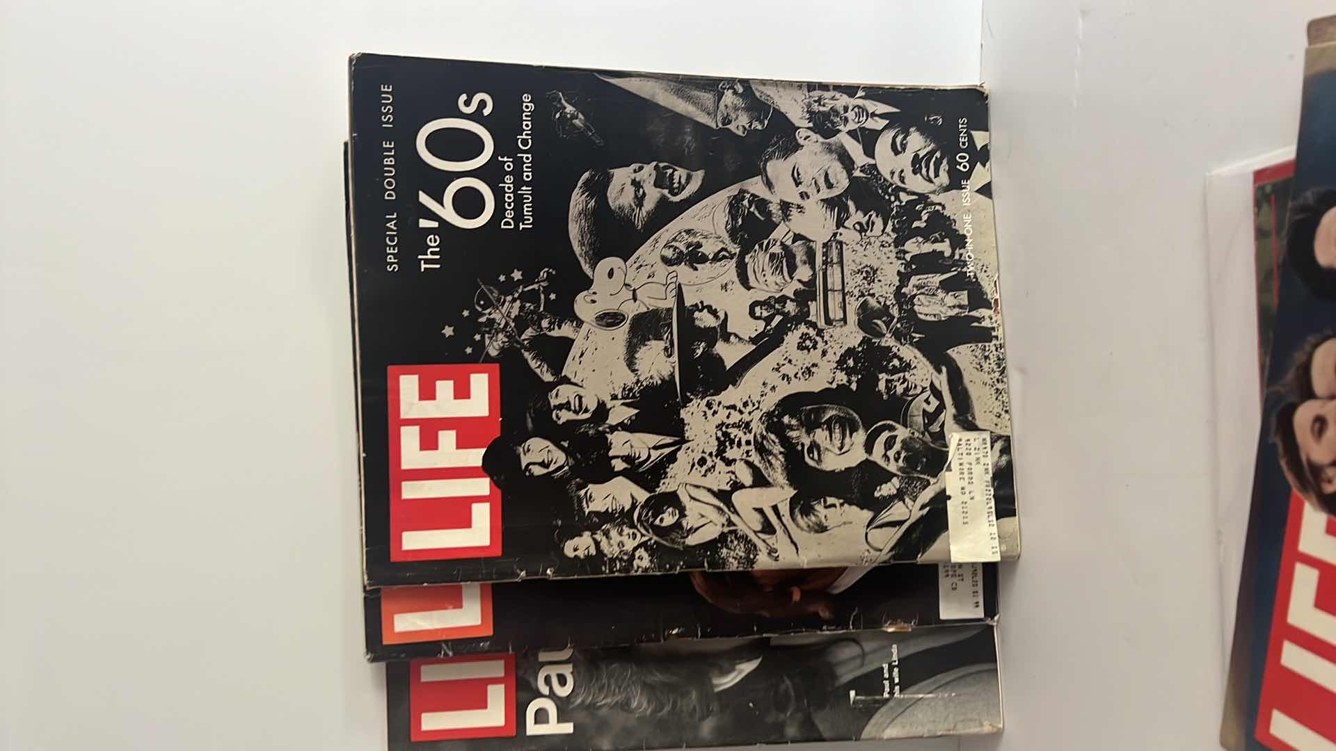 Photo 1 of 5-COLLECTIBLE VINTAGE LIFE MAGAZINES BEATLES EDITIONS