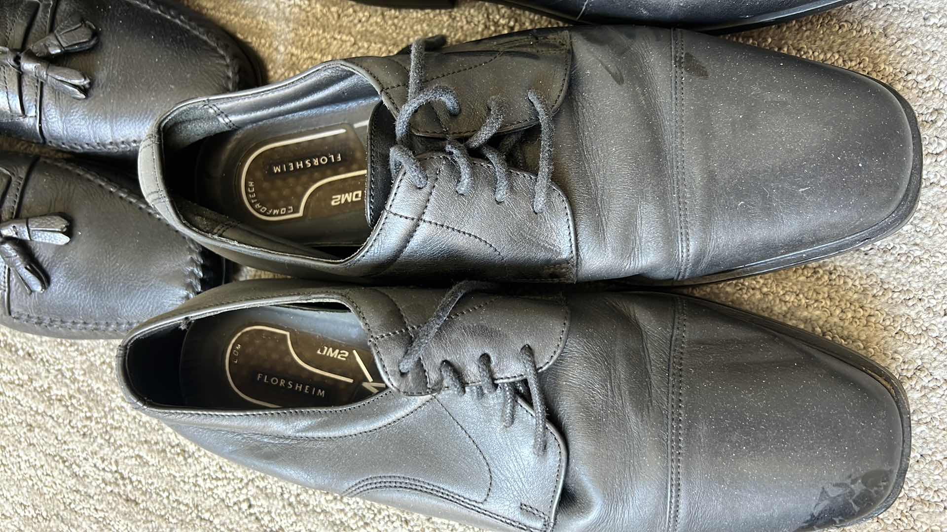 Photo 1 of 5 PAIRS- MEN’S DRESS SHOES (SIZE 12)