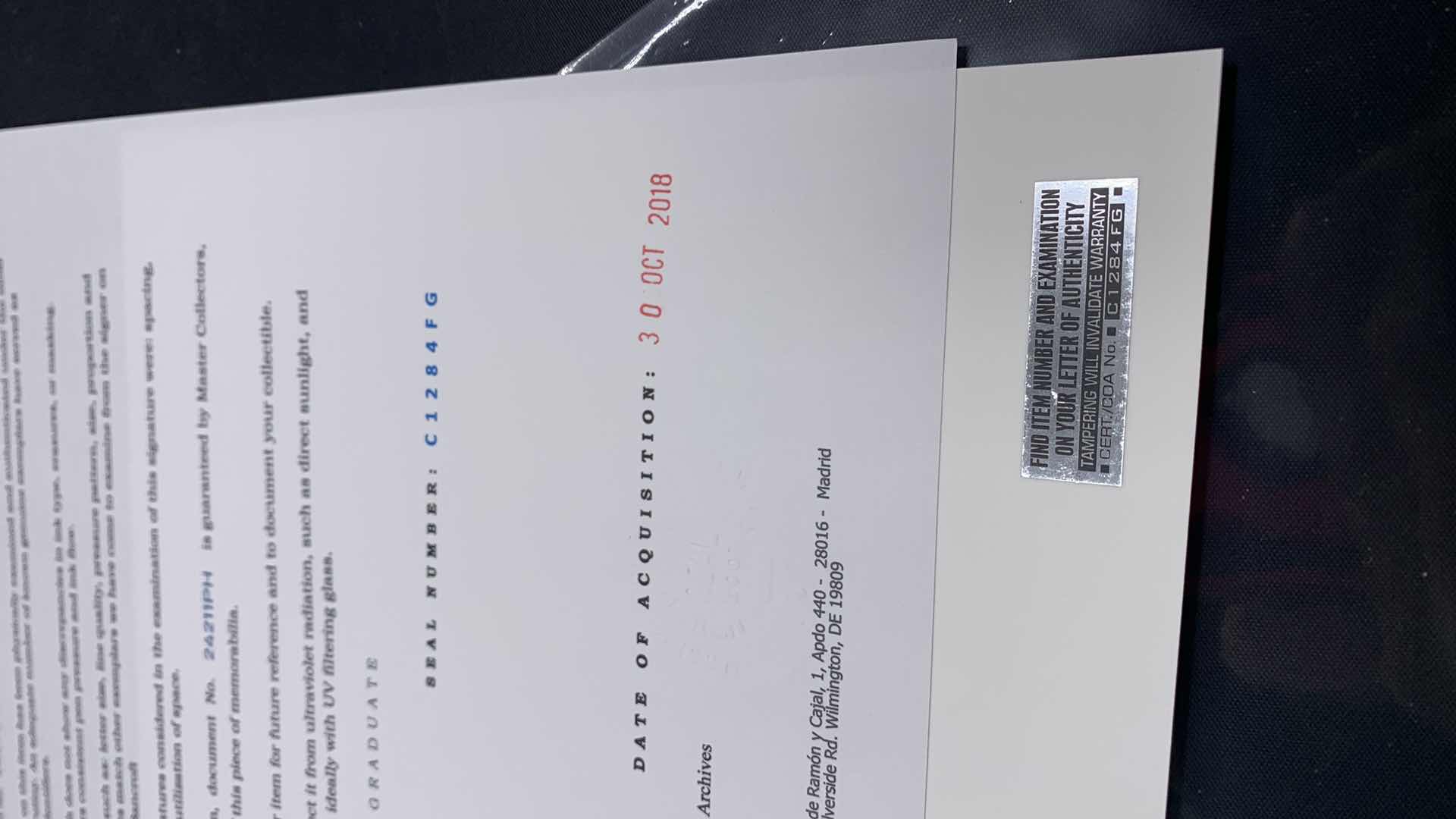 Photo 1 of ANNE BANCROFT - SIGNED AUTOGRAPHED PHOTO W LETTER OF AUTHENTICITY 8” X 10”