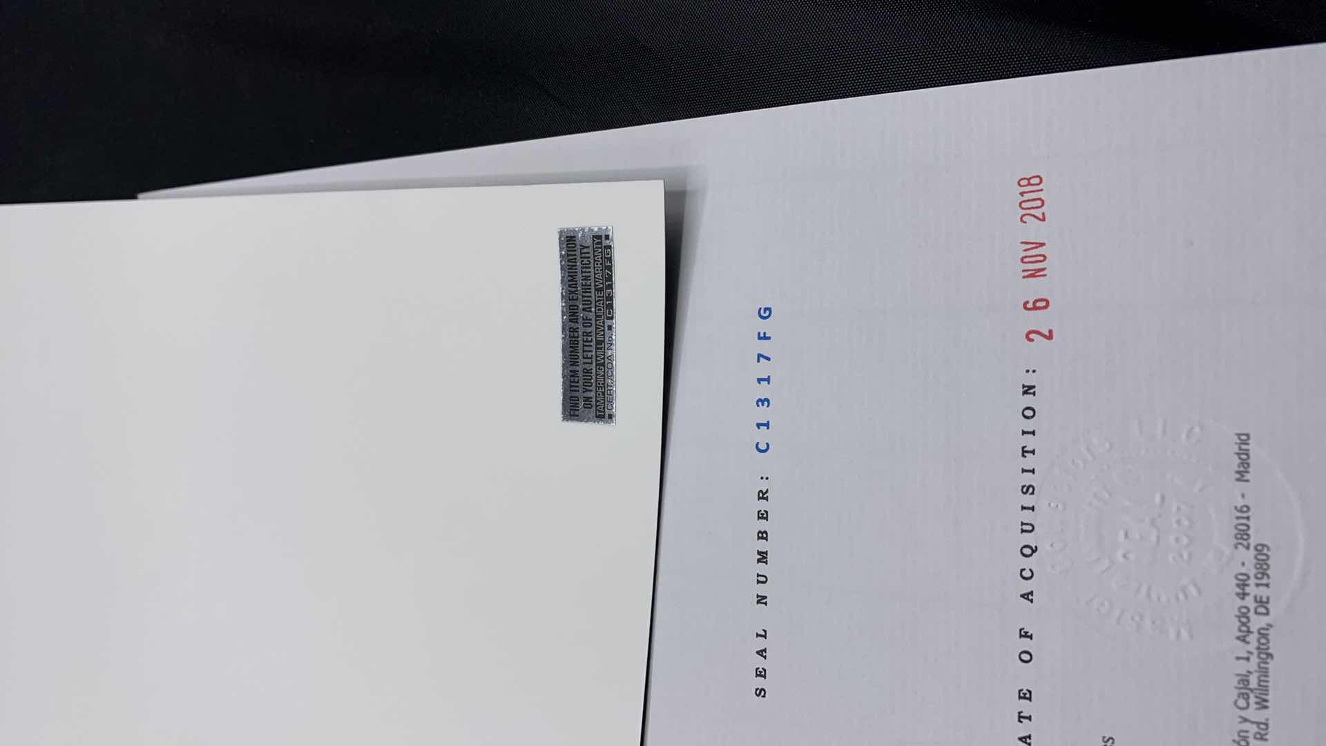 Photo 1 of SOPHIA LOREN - SIGNED AUTOGRAPHED PHOTO W LETTER OF AUTHENTICITY 8” X 10”