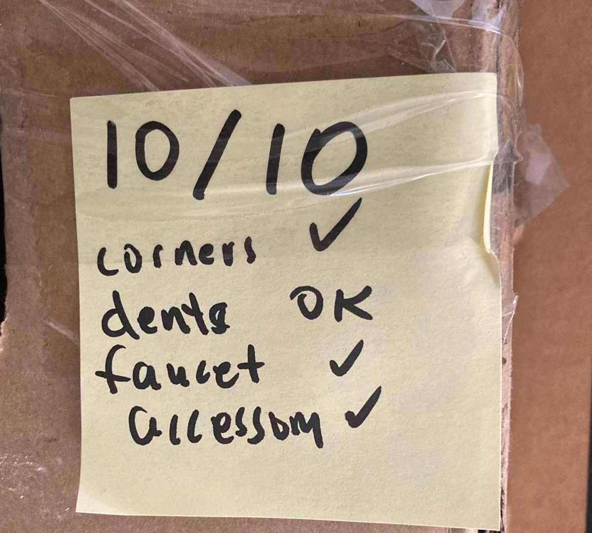 Photo 1 of GLACIER BAY 33” STAINLESS STEEL 20G TOP MOUNT DOUBLE BOWL ALL IN ONE KITCHEN SINK 1006396502