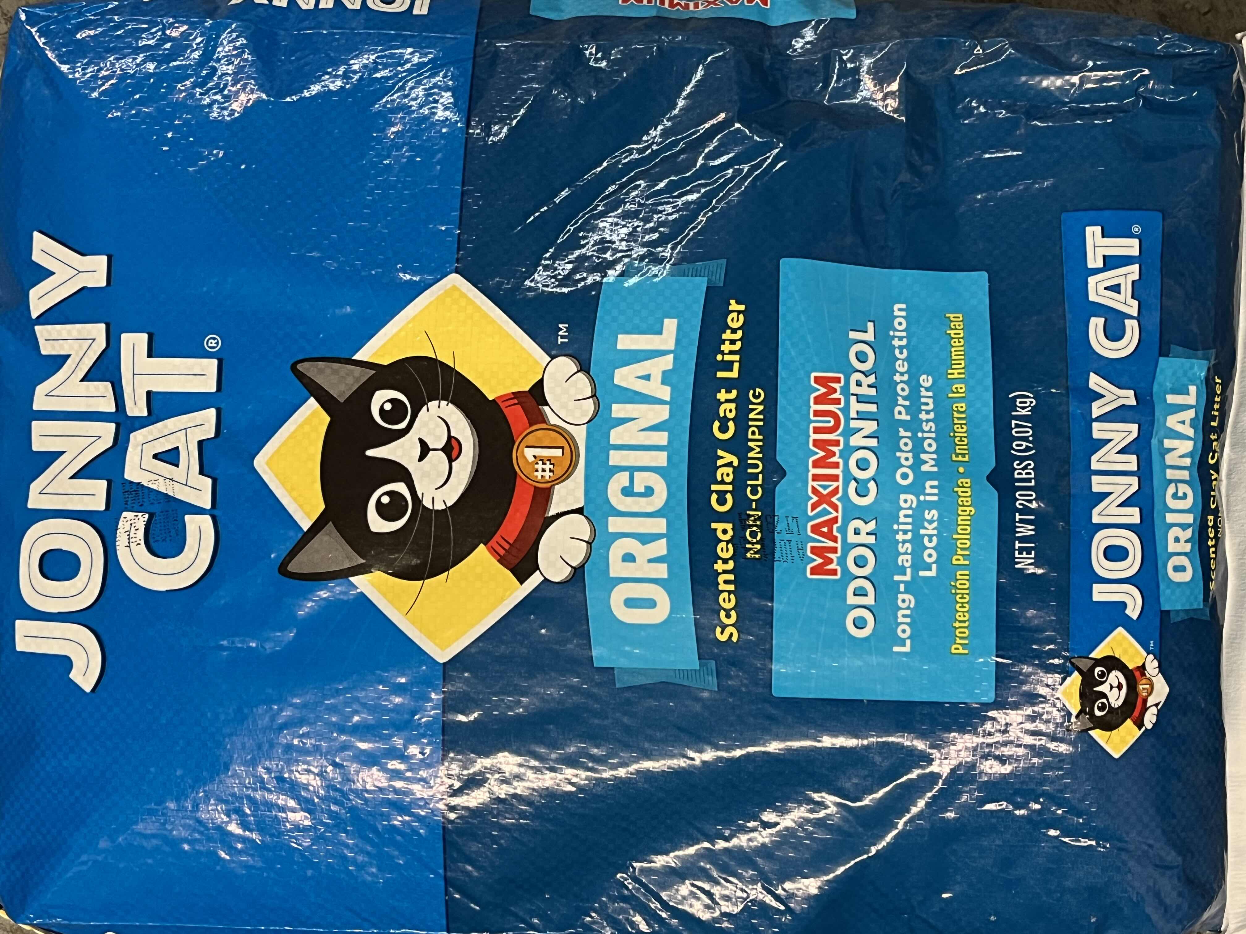 Photo 1 of JONNY CAT NON-CLUMPING SCENTED CLAY CAT LITTER BAG 20lb