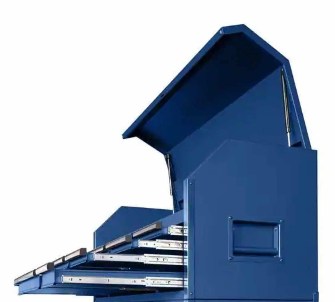 Photo 3 of HUSKY 56” MATTE BLUE HEAVY-DUTY TOOL CHEST, TOP TOOL BOX ONLY 1006 988 303