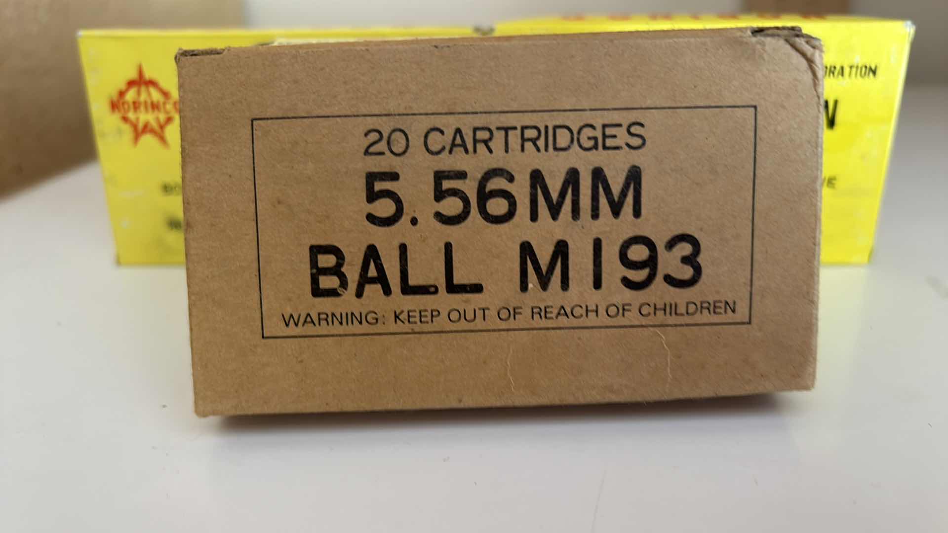 Photo 1 of 3 NEW 223 REMINGTON BULLETS AND 1 REFILLABLE CARTRIDGES