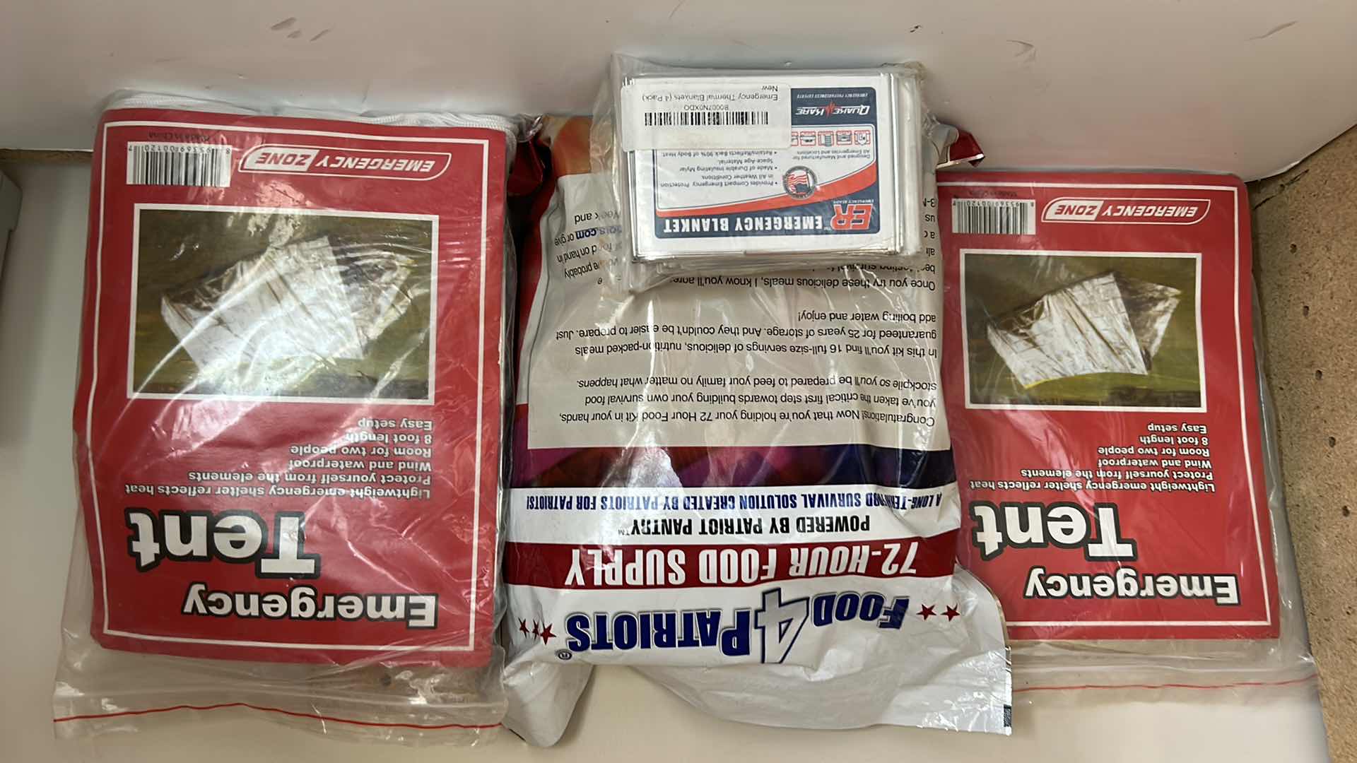 Photo 1 of EMERGENCY SUPPLIES